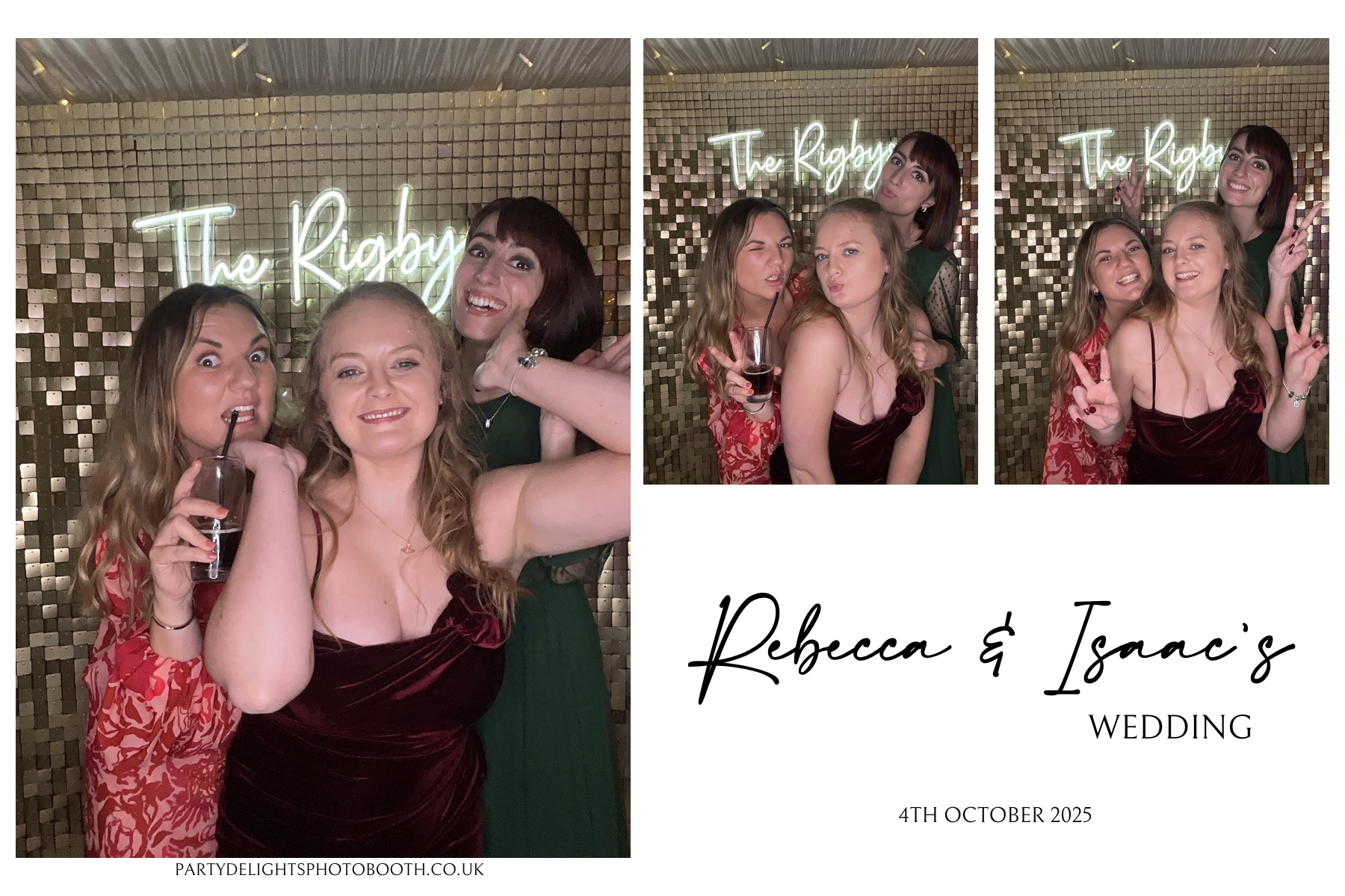 Rebecca and Isaac's Wedding | View more photos from the event at gallery.partydelightsphotobooth.co.uk/u/PartyDelightsPhotoBooth/Rebecca-and-Isaacs-Wedding