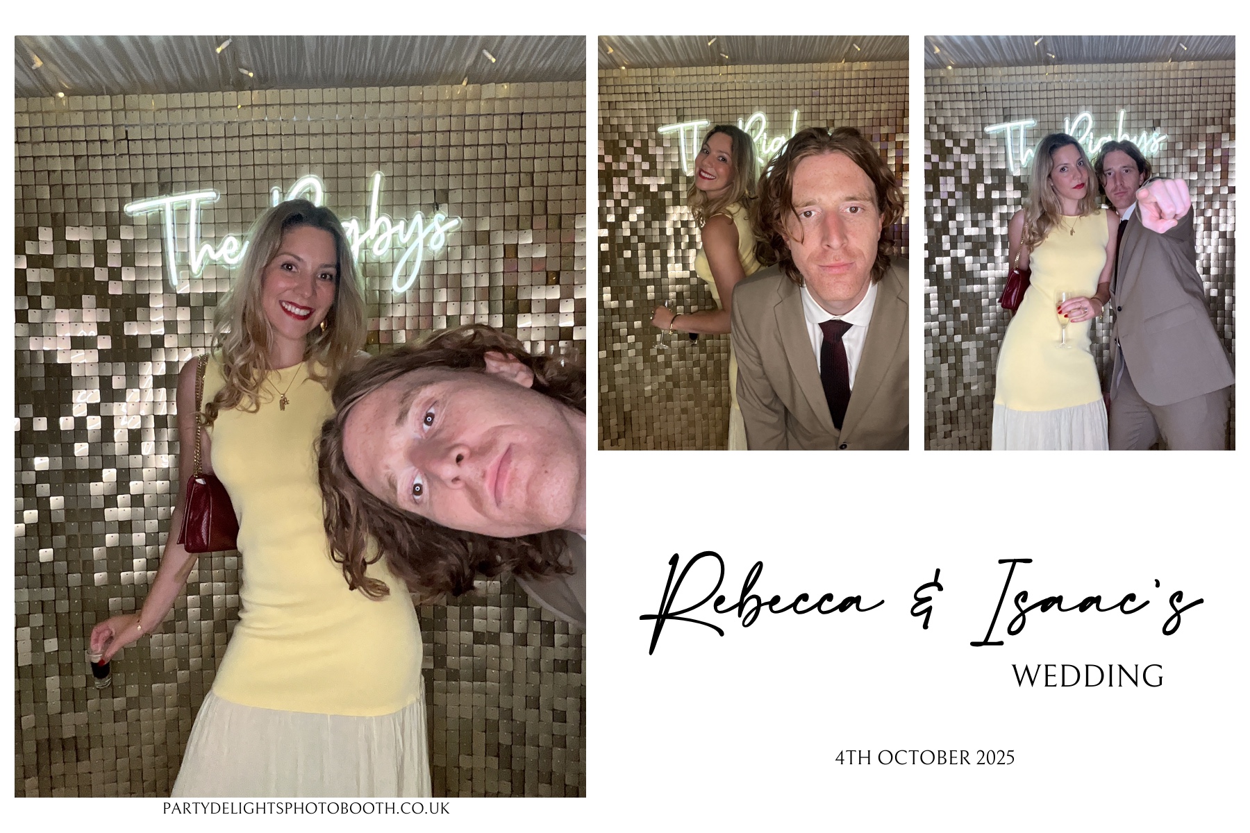Rebecca and Isaac's Wedding | View more photos from the event at gallery.partydelightsphotobooth.co.uk/u/PartyDelightsPhotoBooth/Rebecca-and-Isaacs-Wedding