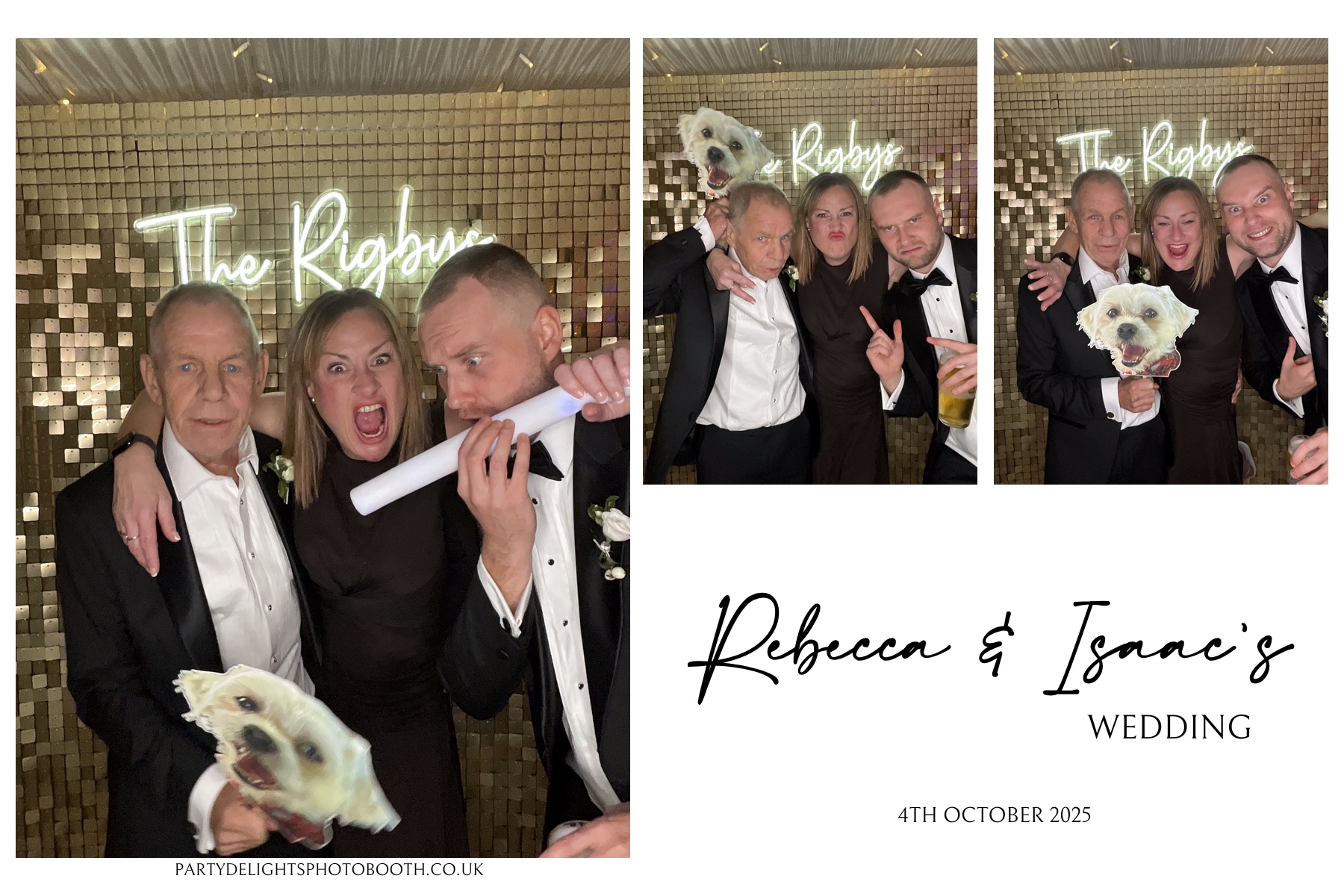Rebecca and Isaac's Wedding | View more photos from the event at gallery.partydelightsphotobooth.co.uk/u/PartyDelightsPhotoBooth/Rebecca-and-Isaacs-Wedding