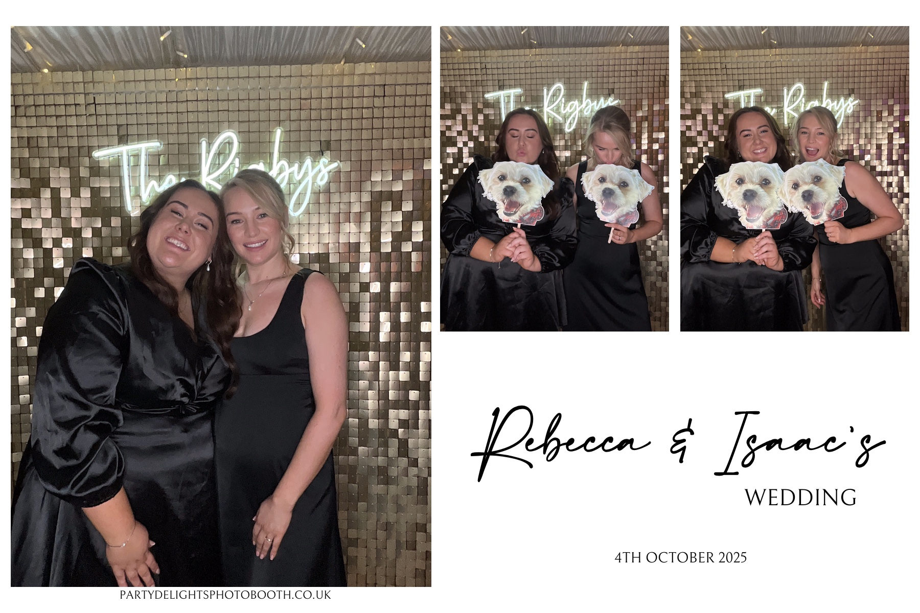 Rebecca and Isaac's Wedding | View more photos from the event at gallery.partydelightsphotobooth.co.uk/u/PartyDelightsPhotoBooth/Rebecca-and-Isaacs-Wedding