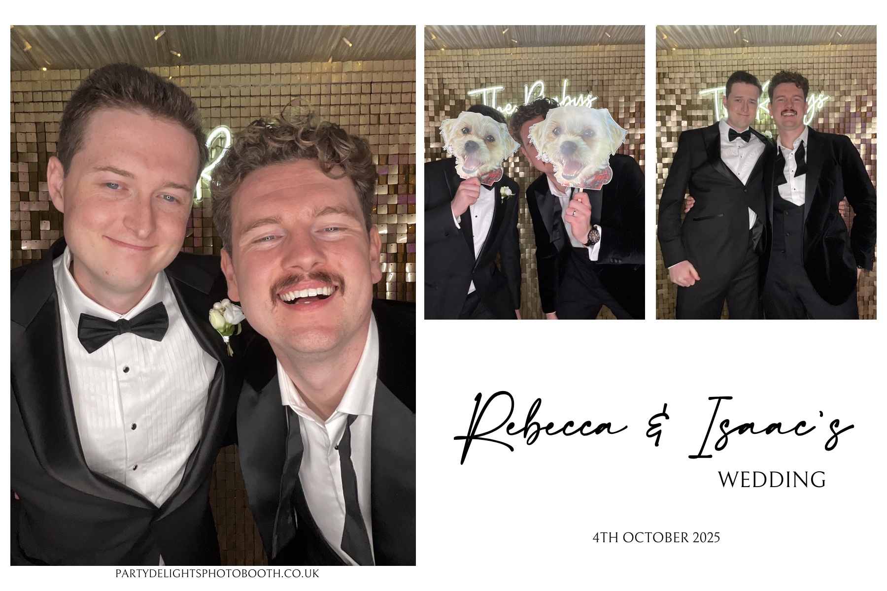 Rebecca and Isaac's Wedding | View more photos from the event at gallery.partydelightsphotobooth.co.uk/u/PartyDelightsPhotoBooth/Rebecca-and-Isaacs-Wedding