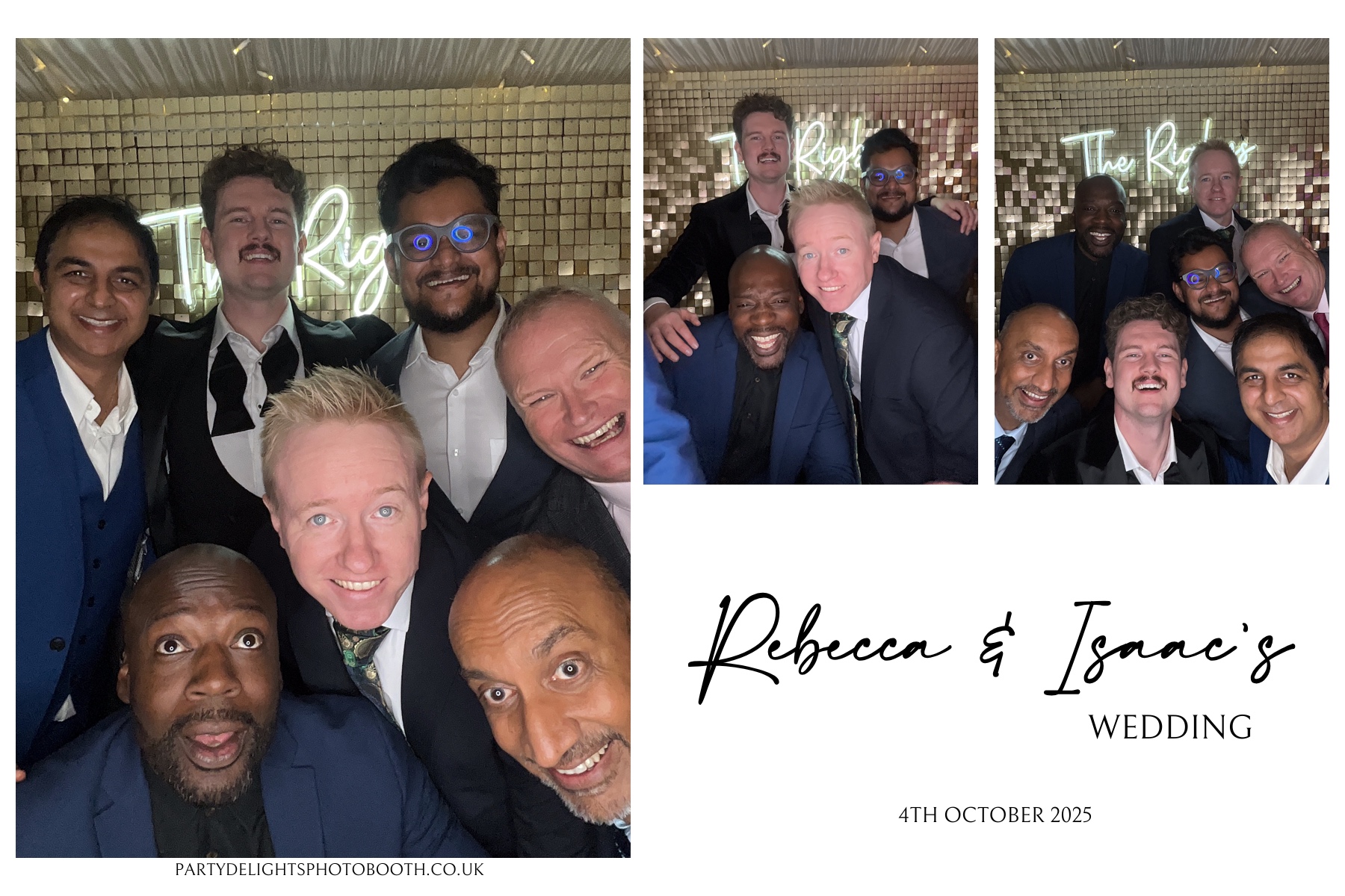 Rebecca and Isaac's Wedding | View more photos from the event at gallery.partydelightsphotobooth.co.uk/u/PartyDelightsPhotoBooth/Rebecca-and-Isaacs-Wedding