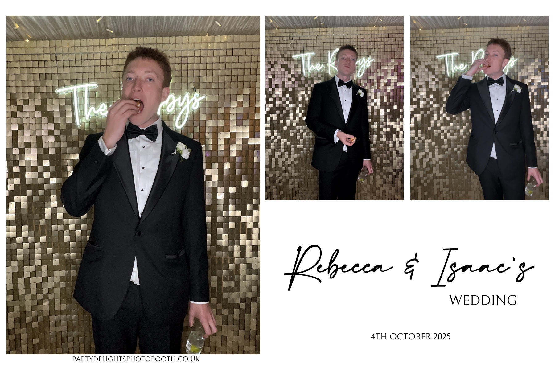 Rebecca and Isaac's Wedding | View more photos from the event at gallery.partydelightsphotobooth.co.uk/u/PartyDelightsPhotoBooth/Rebecca-and-Isaacs-Wedding