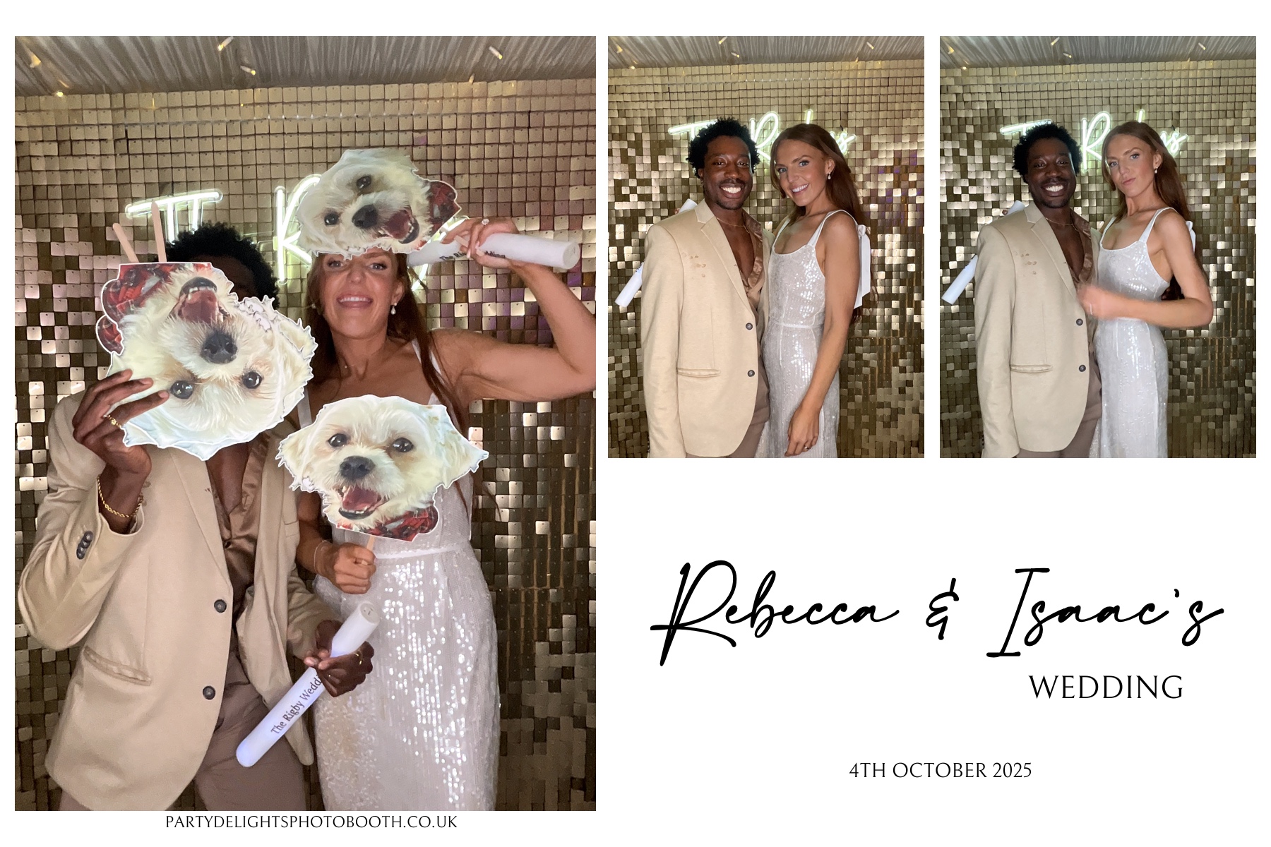 Rebecca and Isaac's Wedding | View more photos from the event at gallery.partydelightsphotobooth.co.uk/u/PartyDelightsPhotoBooth/Rebecca-and-Isaacs-Wedding