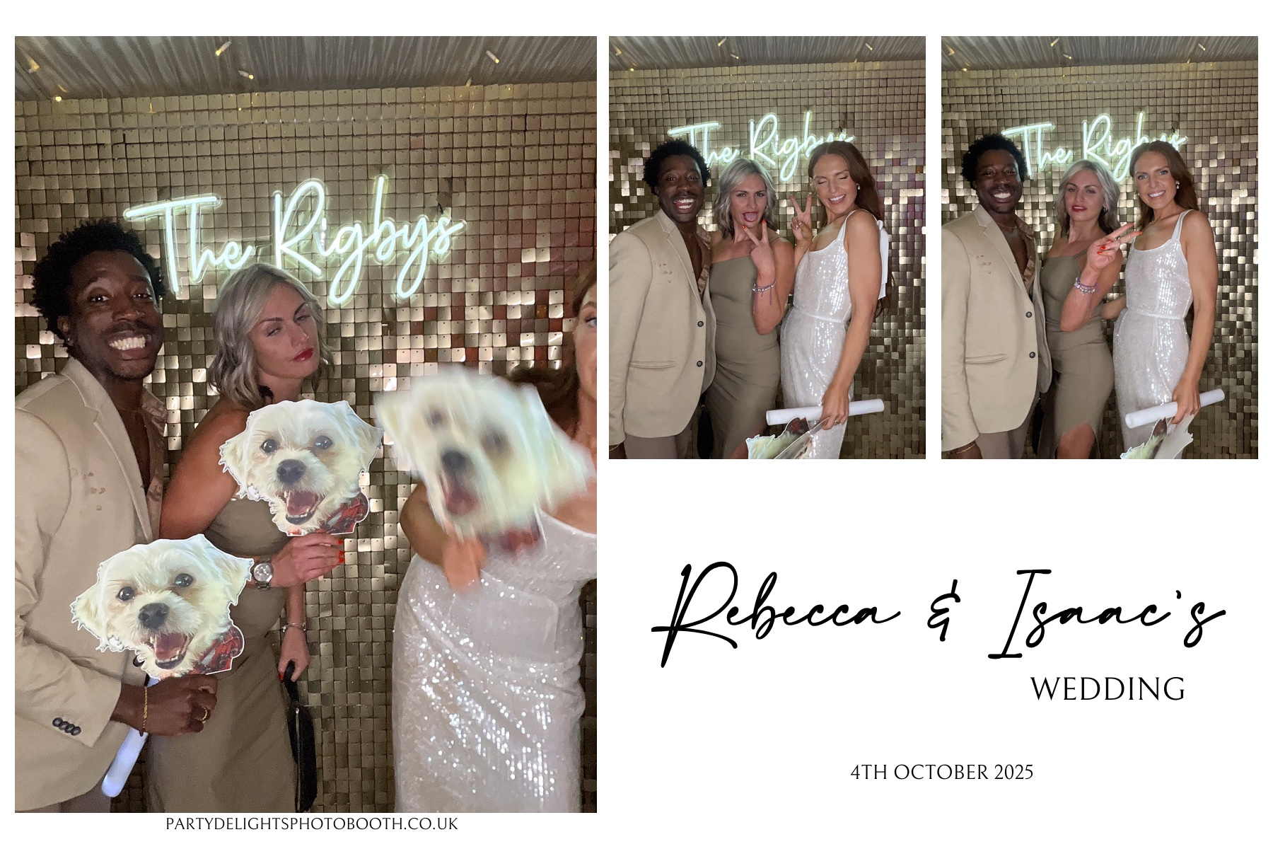 Rebecca and Isaac's Wedding | View more photos from the event at gallery.partydelightsphotobooth.co.uk/u/PartyDelightsPhotoBooth/Rebecca-and-Isaacs-Wedding