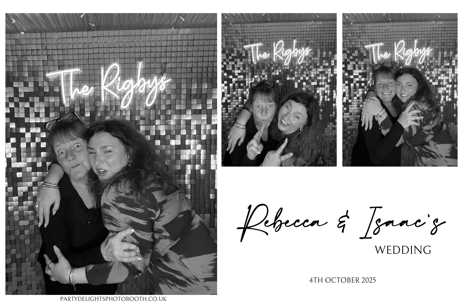Rebecca and Isaac's Wedding | View more photos from the event at gallery.partydelightsphotobooth.co.uk/u/PartyDelightsPhotoBooth/Rebecca-and-Isaacs-Wedding