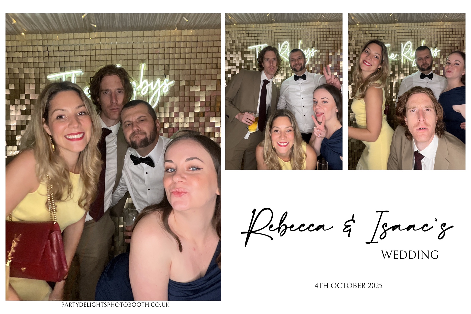 Rebecca and Isaac's Wedding | View more photos from the event at gallery.partydelightsphotobooth.co.uk/u/PartyDelightsPhotoBooth/Rebecca-and-Isaacs-Wedding
