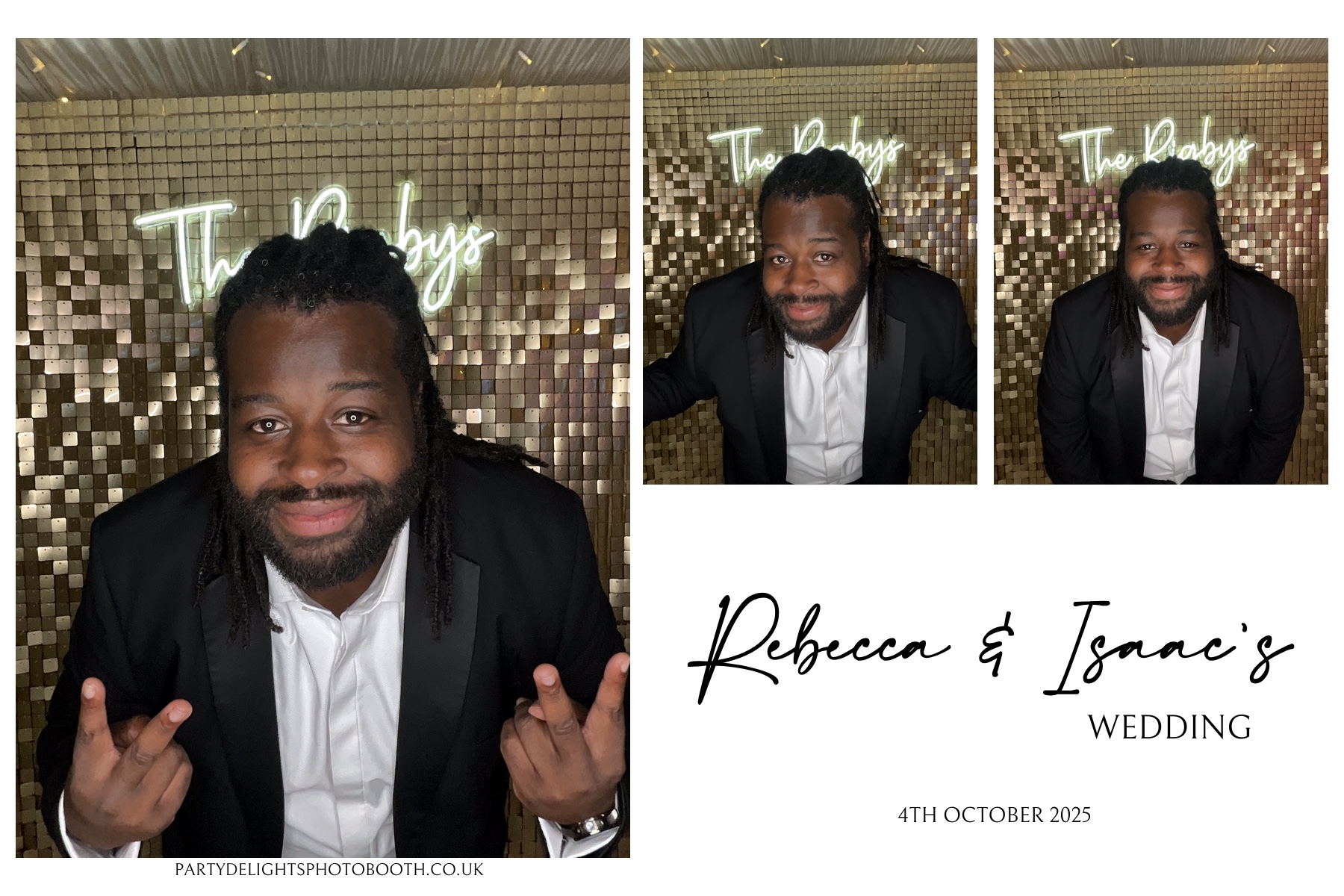 Rebecca and Isaac's Wedding | View more photos from the event at gallery.partydelightsphotobooth.co.uk/u/PartyDelightsPhotoBooth/Rebecca-and-Isaacs-Wedding