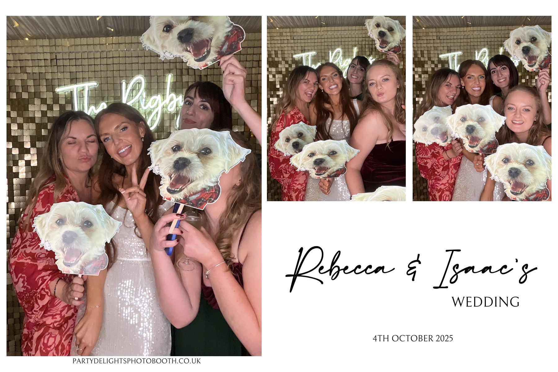 Rebecca and Isaac's Wedding | View more photos from the event at gallery.partydelightsphotobooth.co.uk/u/PartyDelightsPhotoBooth/Rebecca-and-Isaacs-Wedding