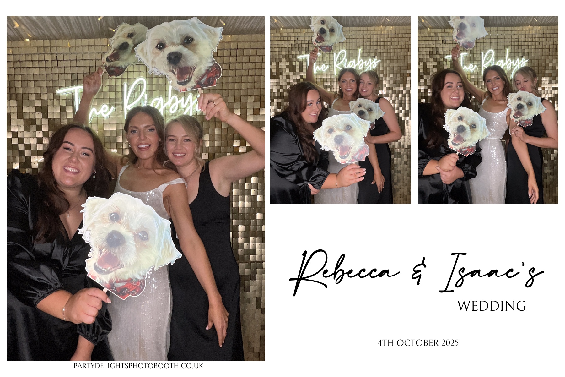 Rebecca and Isaac's Wedding | View more photos from the event at gallery.partydelightsphotobooth.co.uk/u/PartyDelightsPhotoBooth/Rebecca-and-Isaacs-Wedding