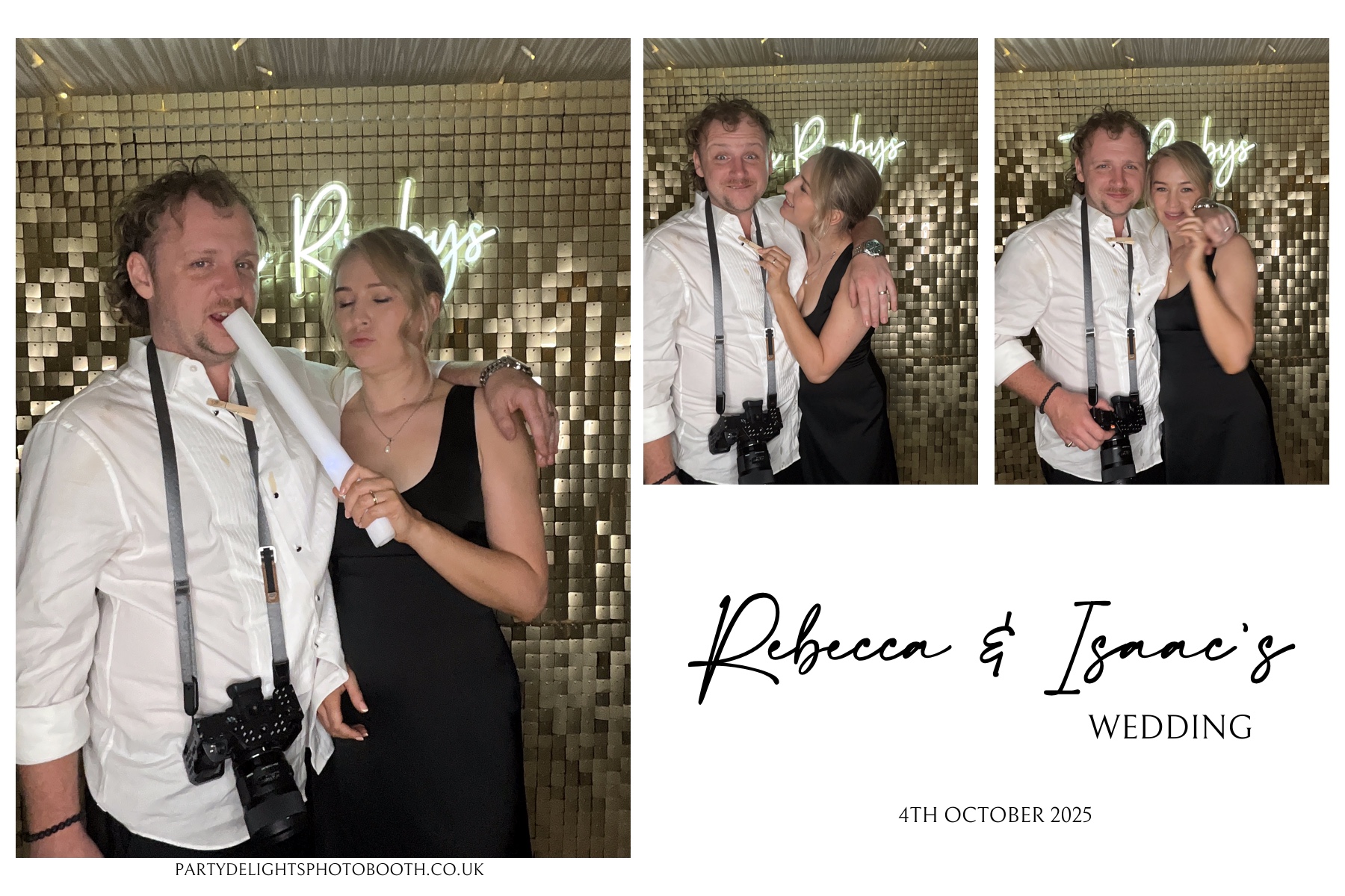 Rebecca and Isaac's Wedding | View more photos from the event at gallery.partydelightsphotobooth.co.uk/u/PartyDelightsPhotoBooth/Rebecca-and-Isaacs-Wedding