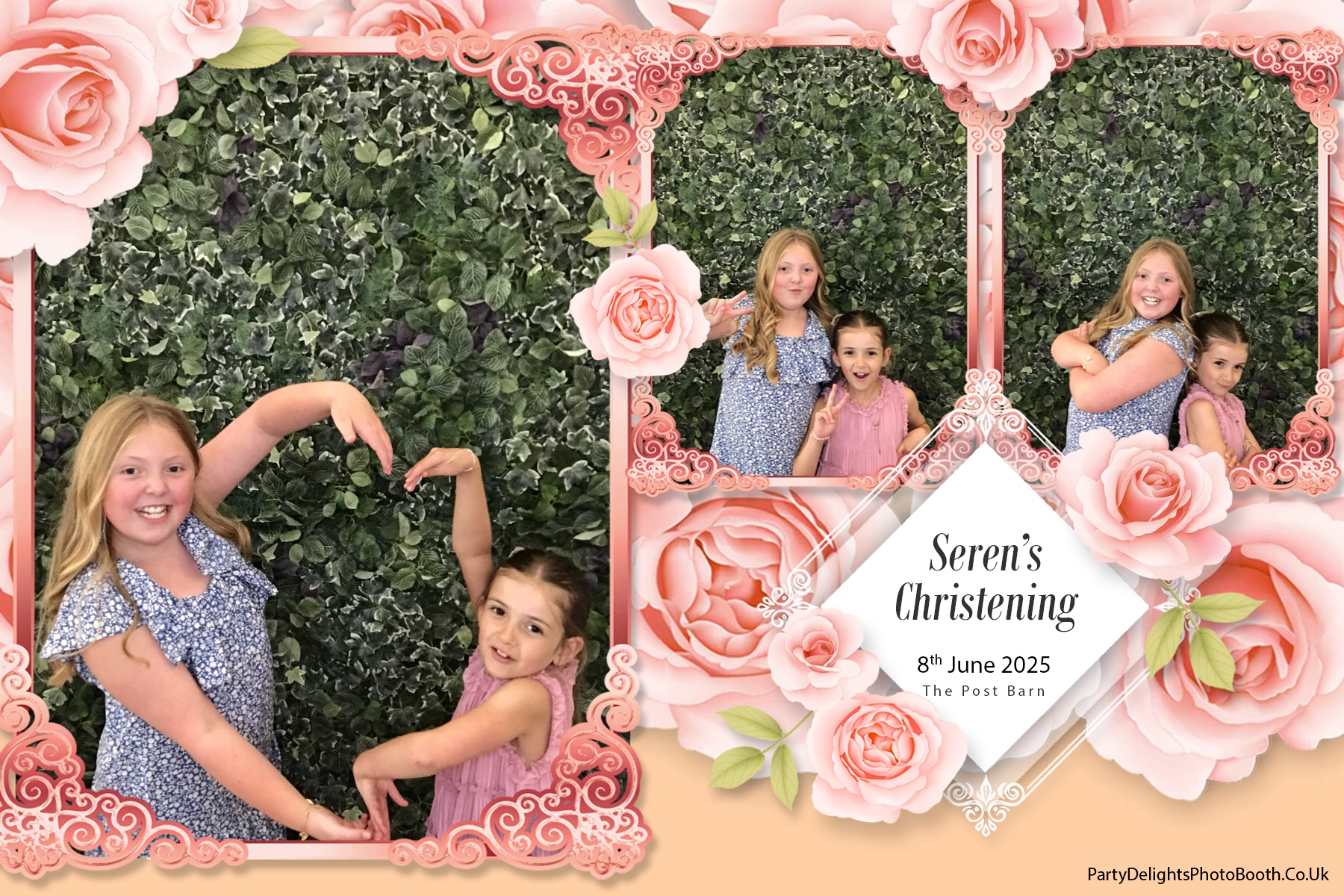 Seren's Christening | View more photos from the event at gallery.partydelightsphotobooth.co.uk/u/PartyDelightsPhotoBooth/Serens-Christening