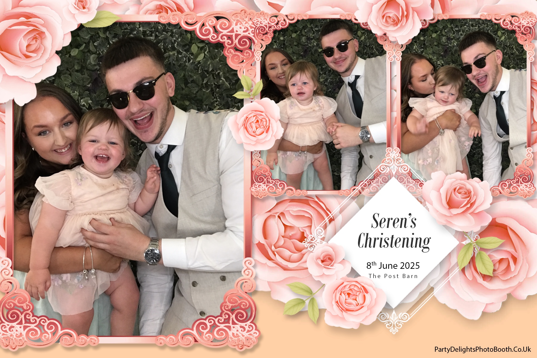 Seren's Christening | View more photos from the event at gallery.partydelightsphotobooth.co.uk/u/PartyDelightsPhotoBooth/Serens-Christening