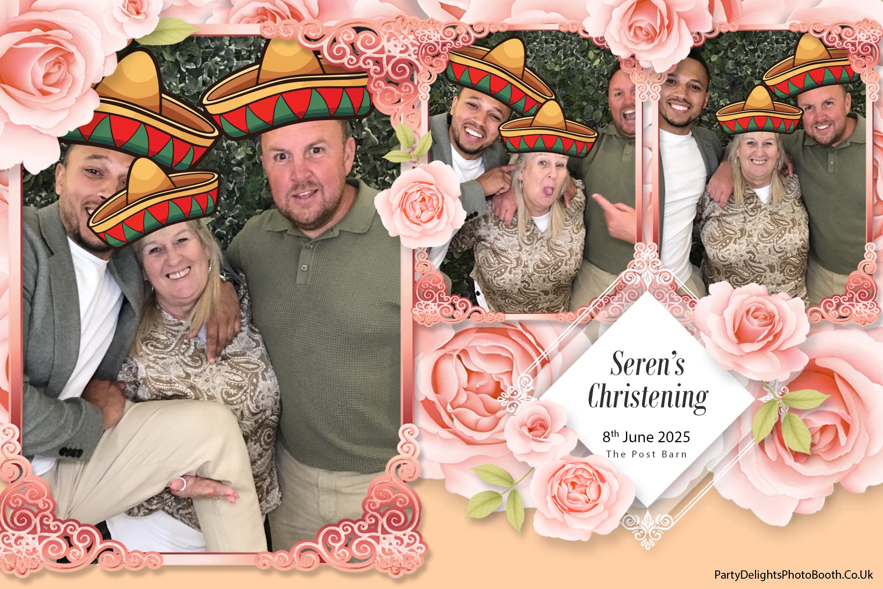 Seren's Christening | View more photos from the event at gallery.partydelightsphotobooth.co.uk/u/PartyDelightsPhotoBooth/Serens-Christening