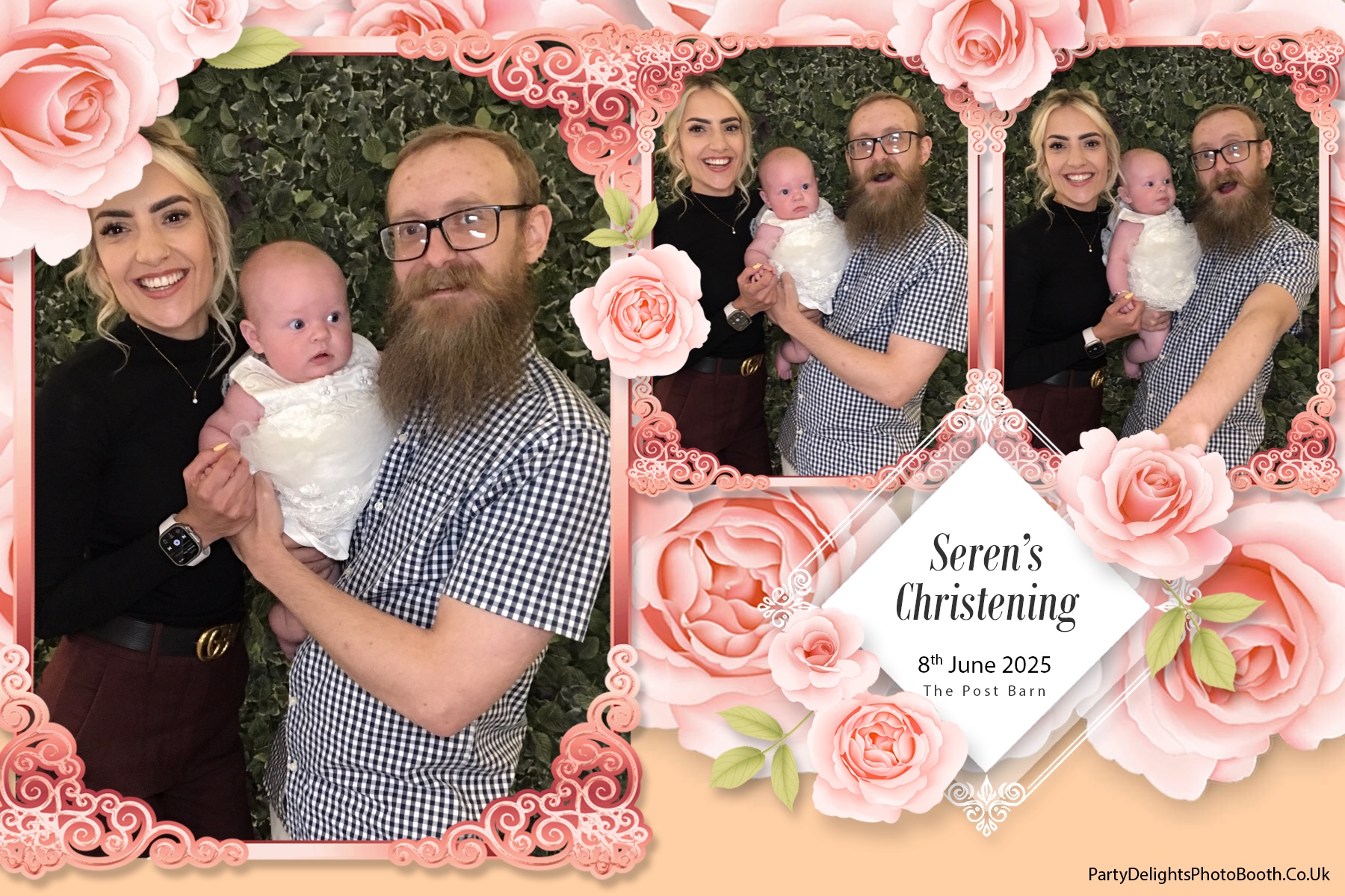 Seren's Christening | View more photos from the event at gallery.partydelightsphotobooth.co.uk/u/PartyDelightsPhotoBooth/Serens-Christening