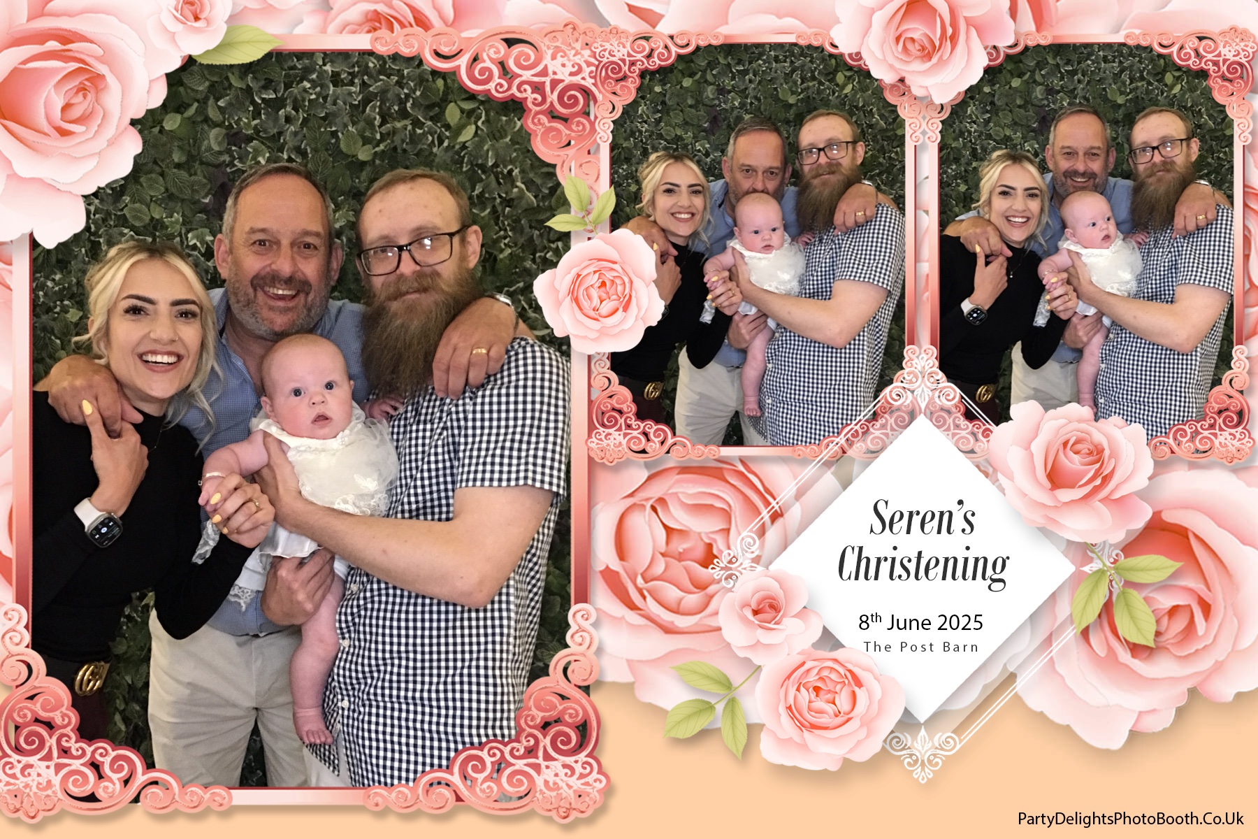 Seren's Christening | View more photos from the event at gallery.partydelightsphotobooth.co.uk/u/PartyDelightsPhotoBooth/Serens-Christening