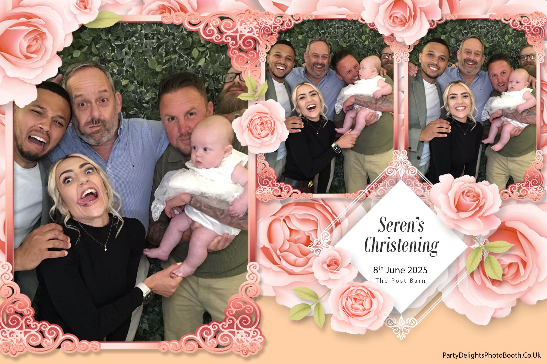 Seren's Christening | View more photos from the event at gallery.partydelightsphotobooth.co.uk/u/PartyDelightsPhotoBooth/Serens-Christening