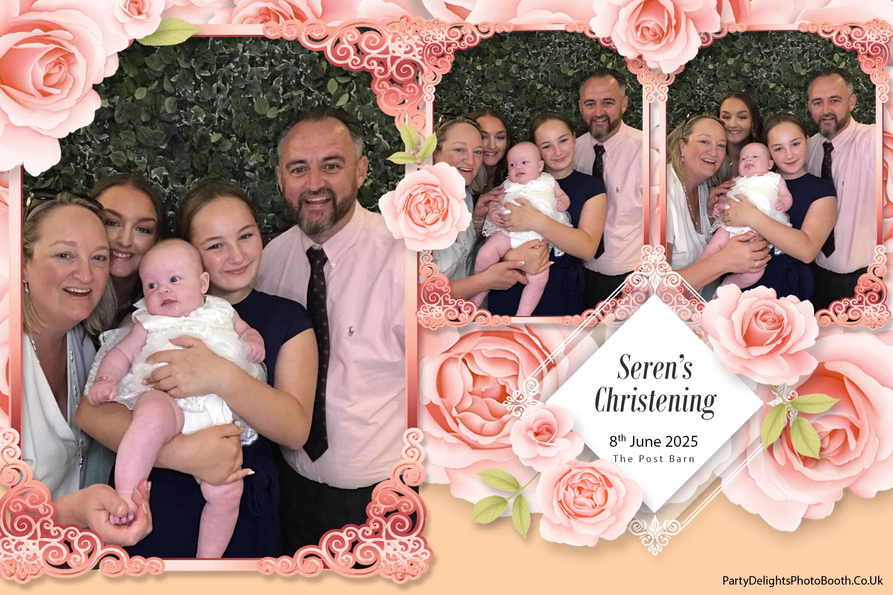 Seren's Christening | View more photos from the event at gallery.partydelightsphotobooth.co.uk/u/PartyDelightsPhotoBooth/Serens-Christening
