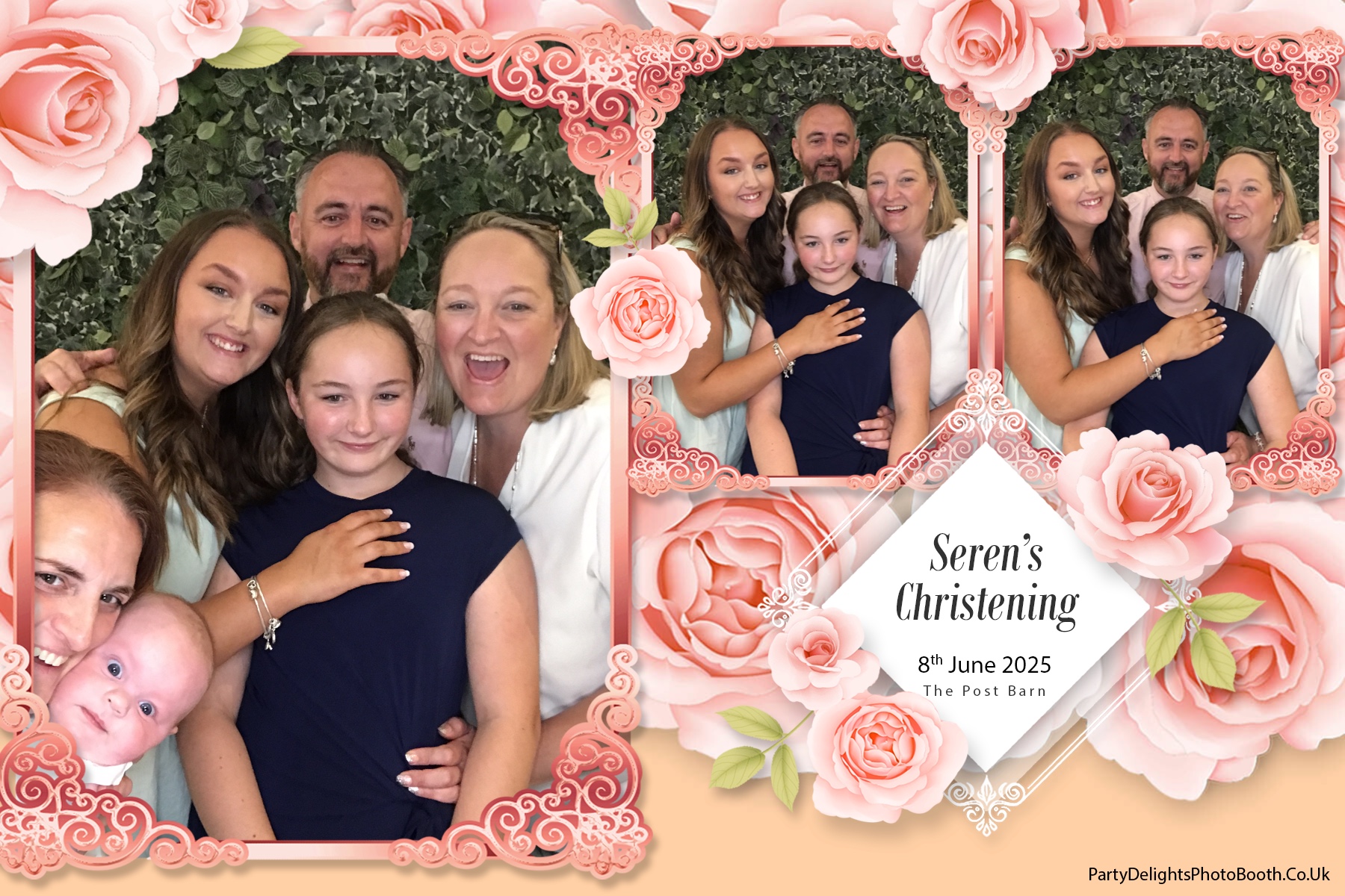 Seren's Christening | View more photos from the event at gallery.partydelightsphotobooth.co.uk/u/PartyDelightsPhotoBooth/Serens-Christening