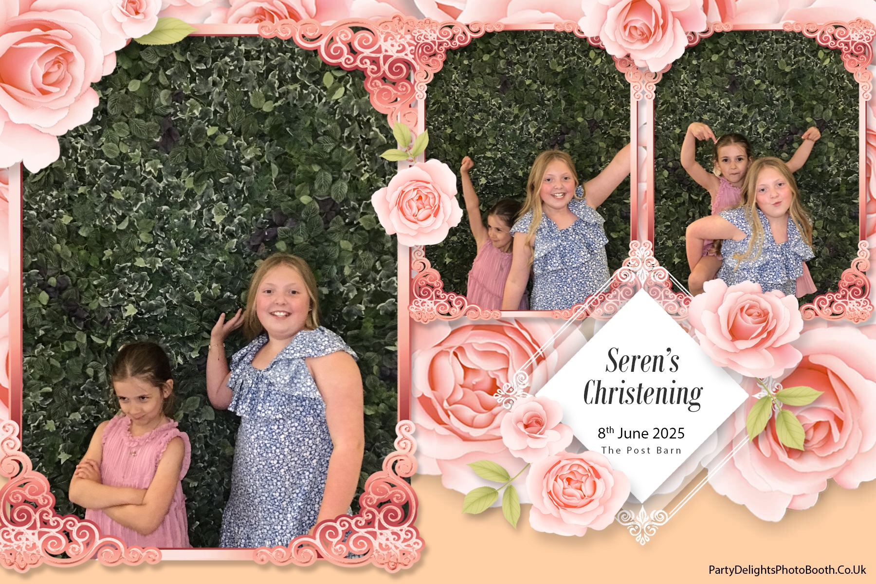 Seren's Christening | View more photos from the event at gallery.partydelightsphotobooth.co.uk/u/PartyDelightsPhotoBooth/Serens-Christening