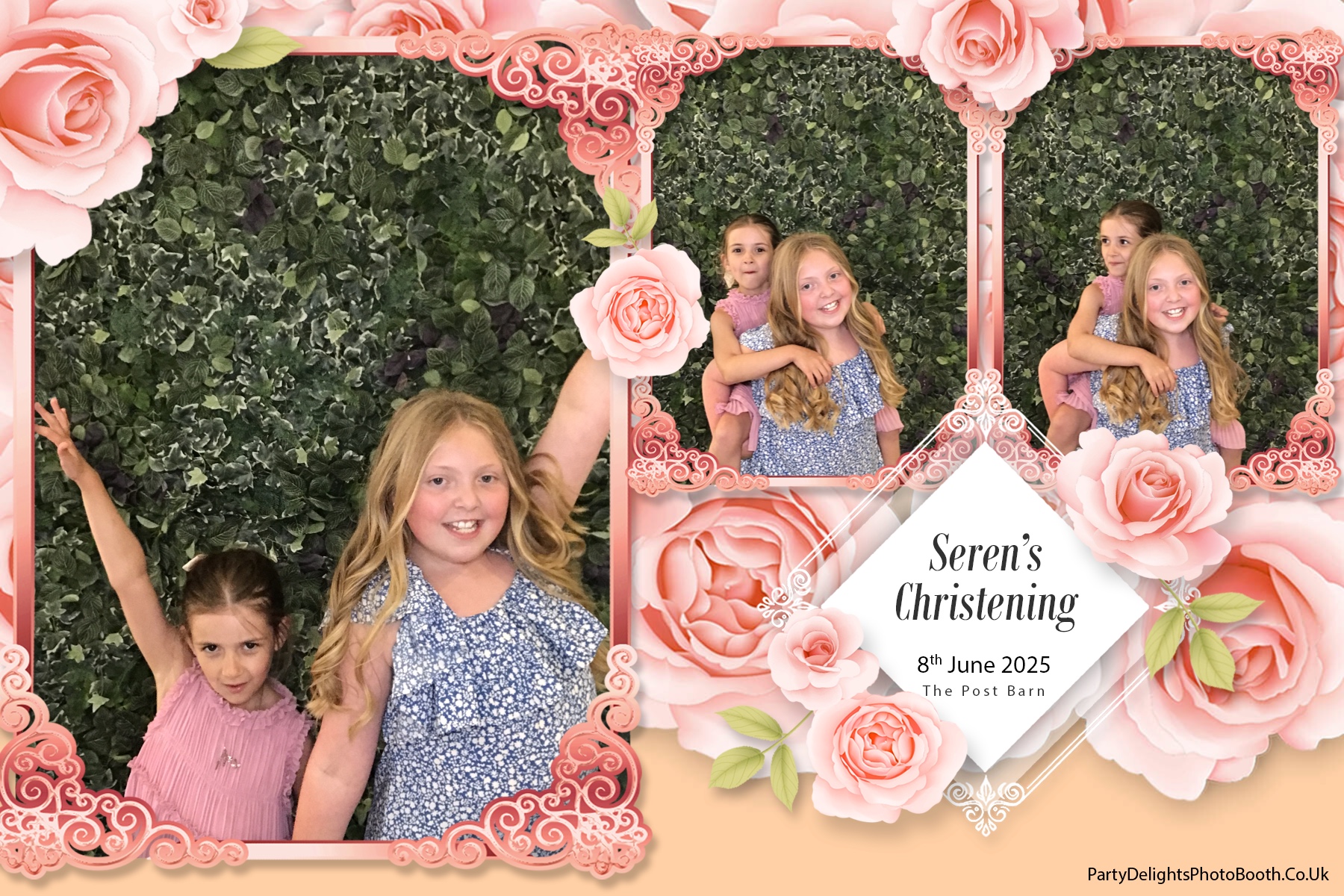 Seren's Christening | View more photos from the event at gallery.partydelightsphotobooth.co.uk/u/PartyDelightsPhotoBooth/Serens-Christening