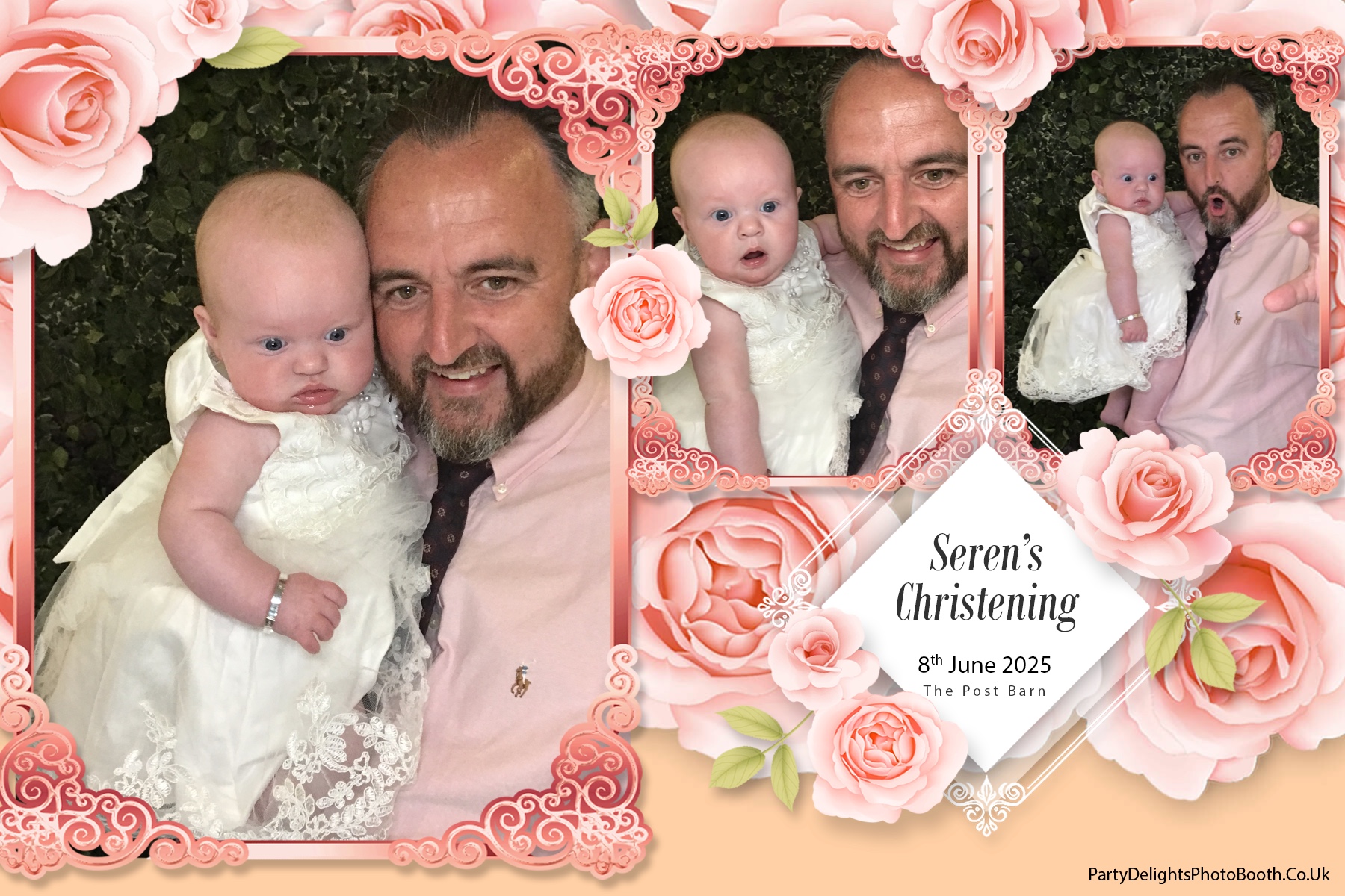 Seren's Christening | View more photos from the event at gallery.partydelightsphotobooth.co.uk/u/PartyDelightsPhotoBooth/Serens-Christening