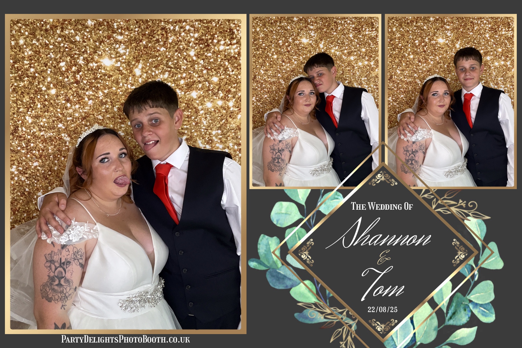 Shannon & Tom's wedding | View more photos from the event at gallery.partydelightsphotobooth.co.uk/u/PartyDelightsPhotoBooth/Shannon-Toms-wedding