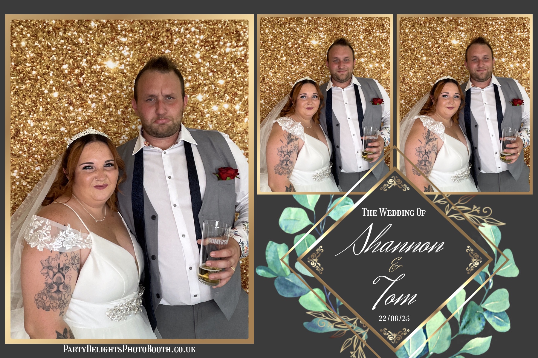 Shannon & Tom's wedding | View more photos from the event at gallery.partydelightsphotobooth.co.uk/u/PartyDelightsPhotoBooth/Shannon-Toms-wedding