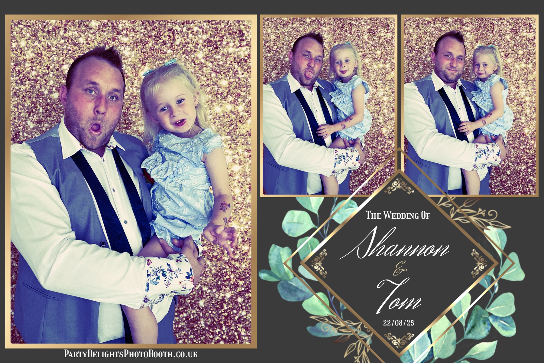 Shannon & Tom's wedding | View more photos from the event at gallery.partydelightsphotobooth.co.uk/u/PartyDelightsPhotoBooth/Shannon-Toms-wedding