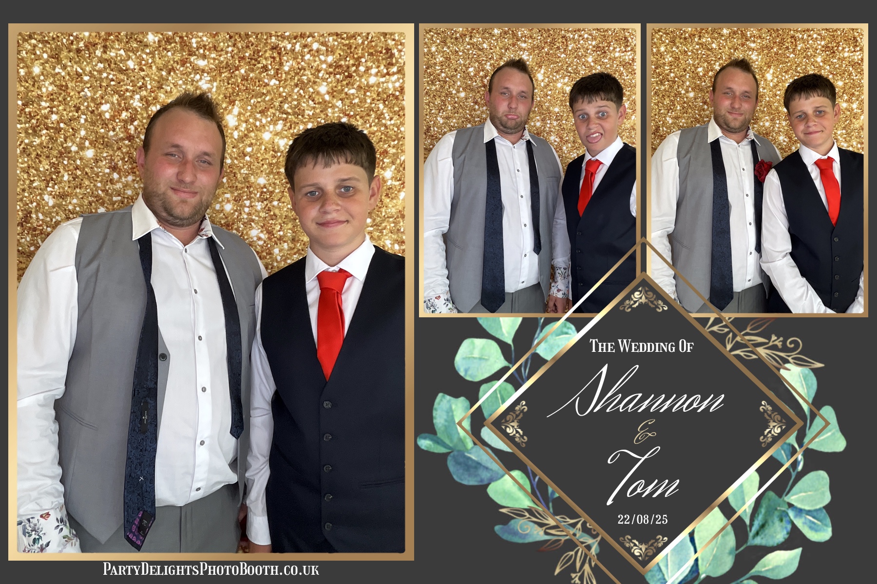 Shannon & Tom's wedding | View more photos from the event at gallery.partydelightsphotobooth.co.uk/u/PartyDelightsPhotoBooth/Shannon-Toms-wedding