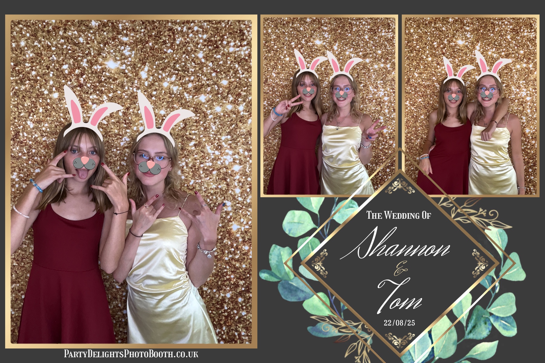 Shannon & Tom's wedding | View more photos from the event at gallery.partydelightsphotobooth.co.uk/u/PartyDelightsPhotoBooth/Shannon-Toms-wedding