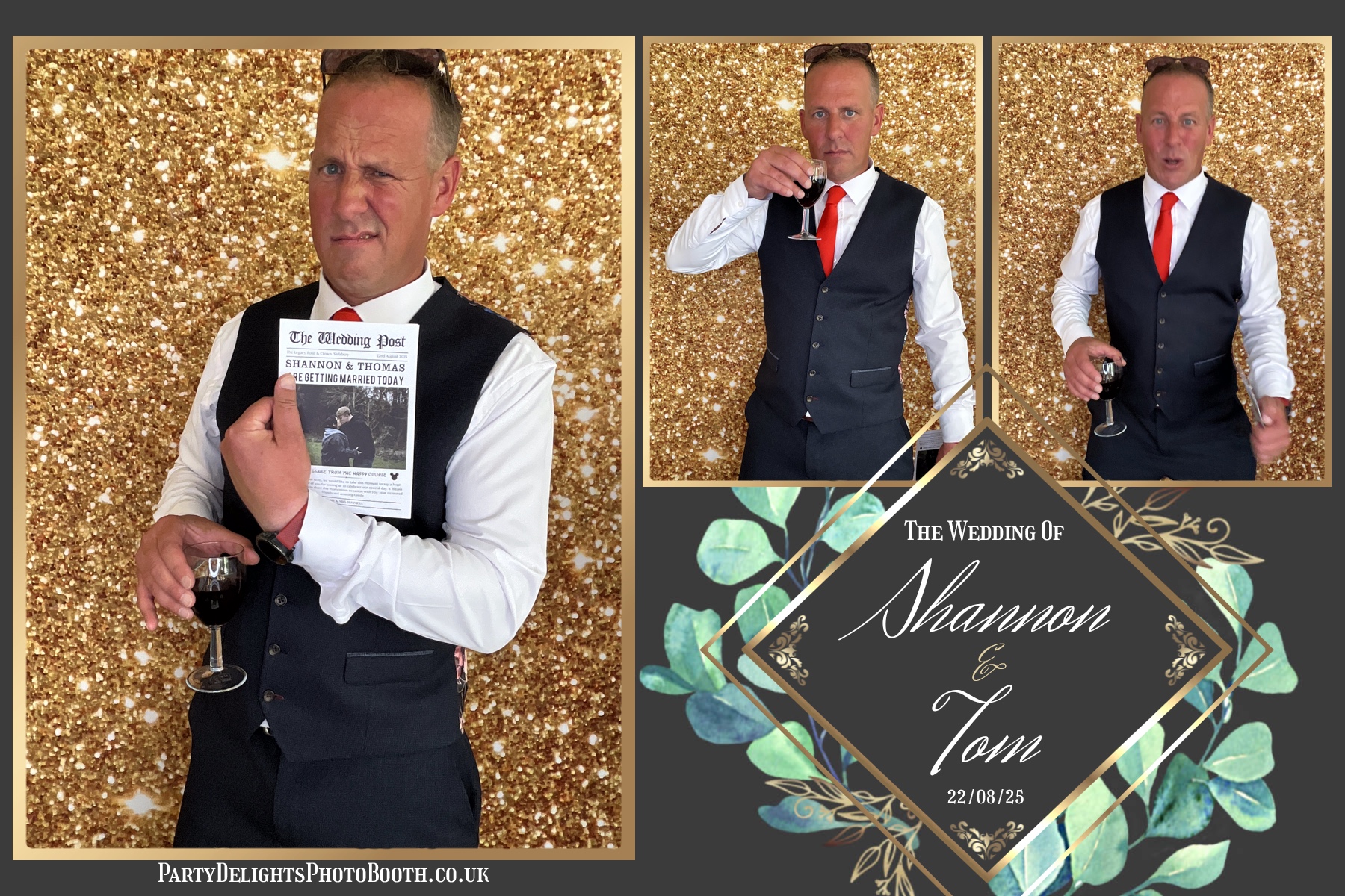 Shannon & Tom's wedding | View more photos from the event at gallery.partydelightsphotobooth.co.uk/u/PartyDelightsPhotoBooth/Shannon-Toms-wedding
