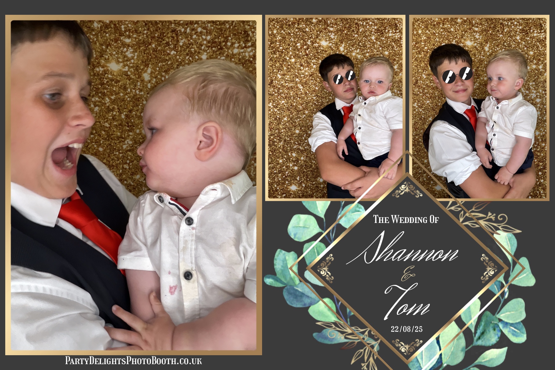 Shannon & Tom's wedding | View more photos from the event at gallery.partydelightsphotobooth.co.uk/u/PartyDelightsPhotoBooth/Shannon-Toms-wedding
