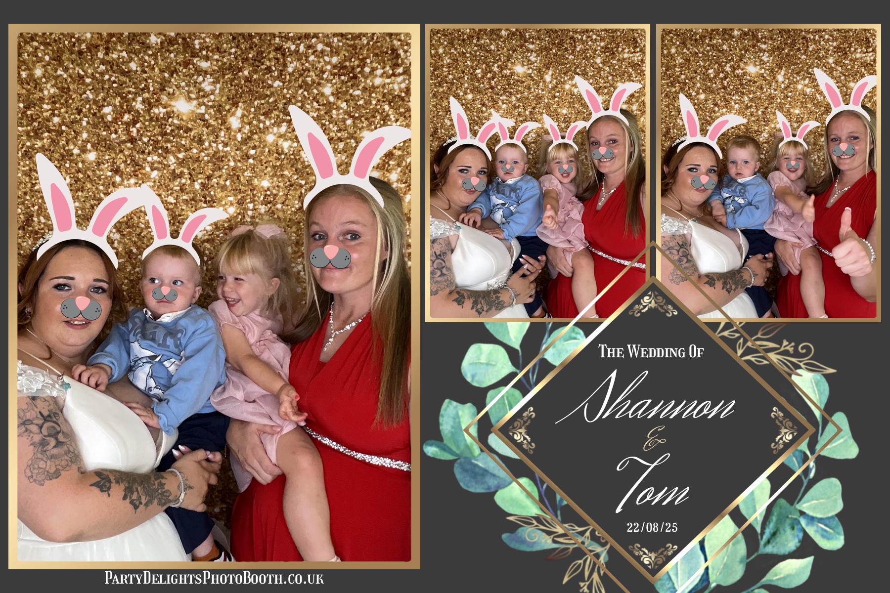 Shannon & Tom's wedding | View more photos from the event at gallery.partydelightsphotobooth.co.uk/u/PartyDelightsPhotoBooth/Shannon-Toms-wedding