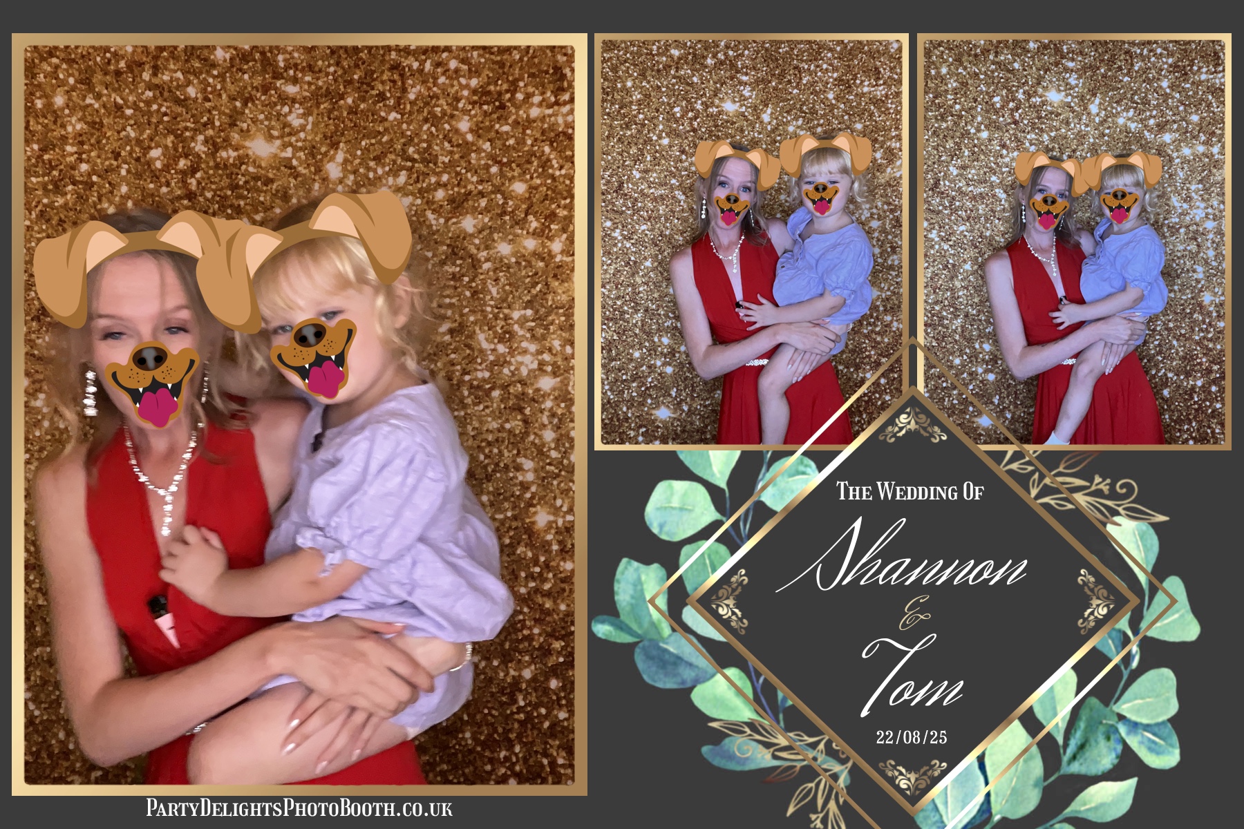 Shannon & Tom's wedding | View more photos from the event at gallery.partydelightsphotobooth.co.uk/u/PartyDelightsPhotoBooth/Shannon-Toms-wedding