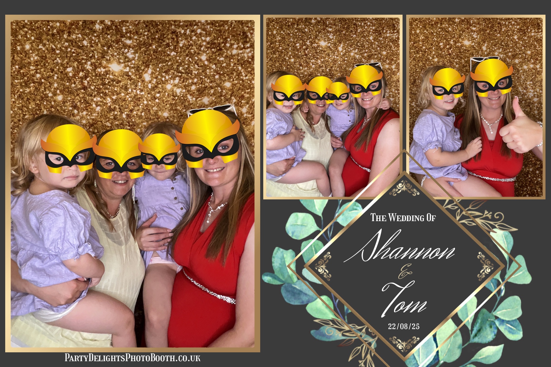 Shannon & Tom's wedding | View more photos from the event at gallery.partydelightsphotobooth.co.uk/u/PartyDelightsPhotoBooth/Shannon-Toms-wedding