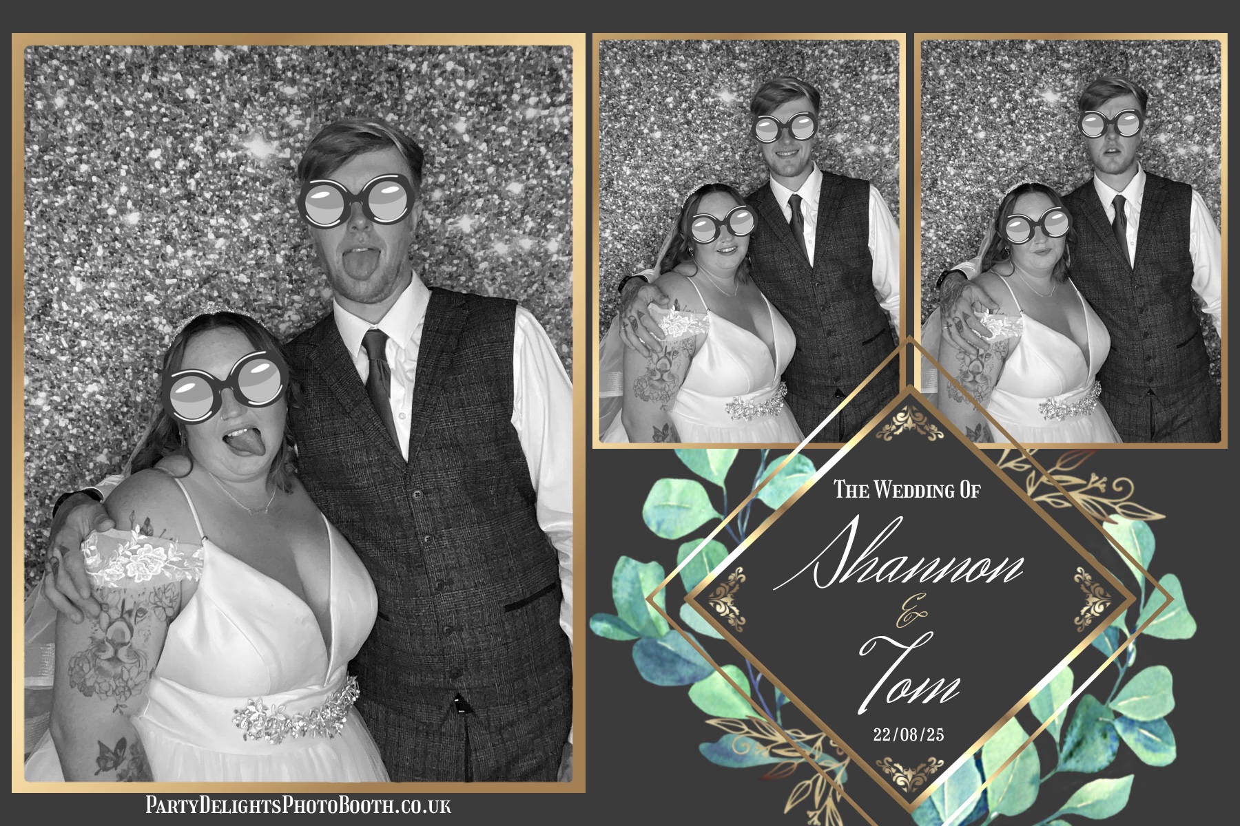 Shannon & Tom's wedding | View more photos from the event at gallery.partydelightsphotobooth.co.uk/u/PartyDelightsPhotoBooth/Shannon-Toms-wedding