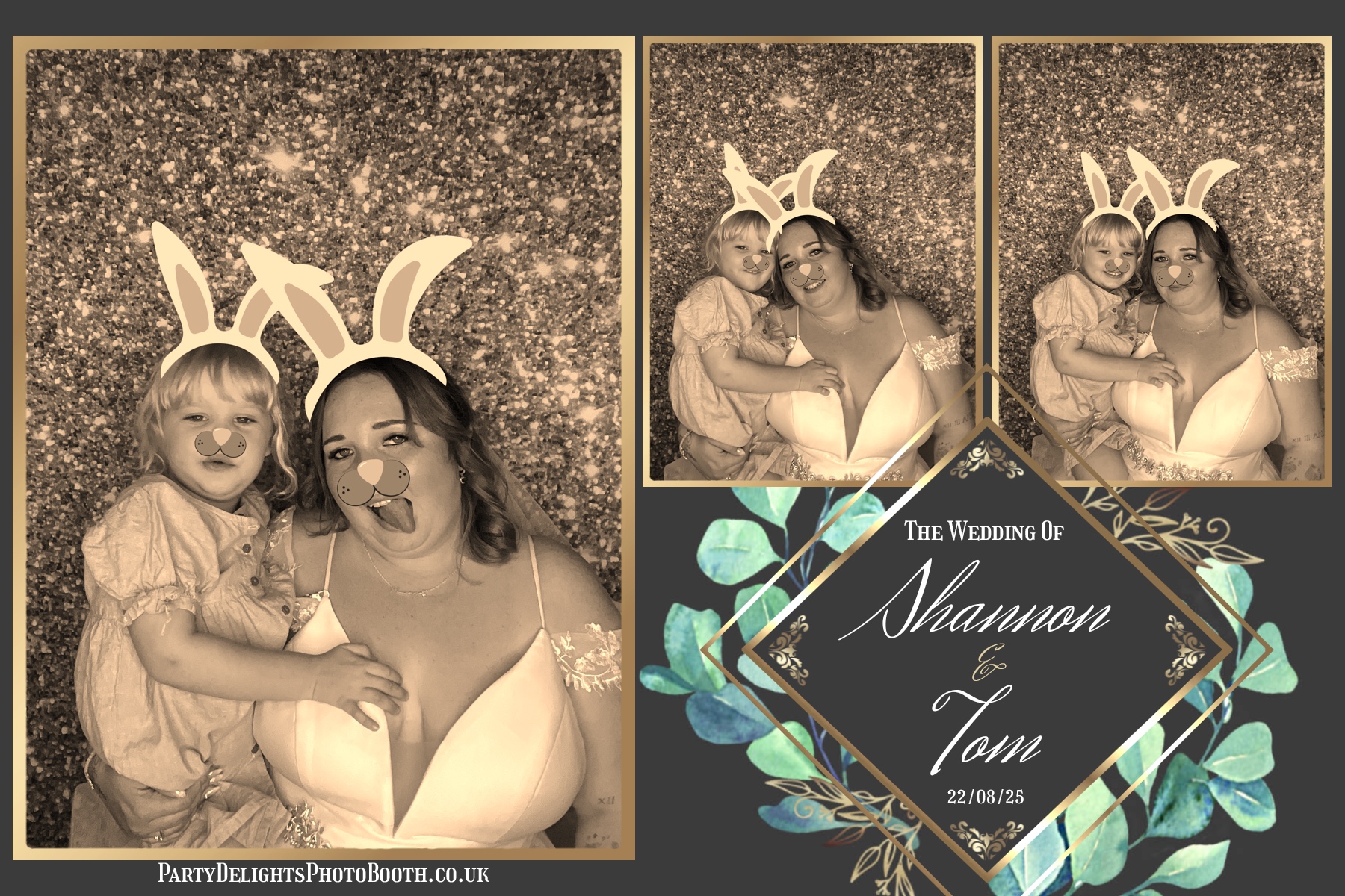 Shannon & Tom's wedding | View more photos from the event at gallery.partydelightsphotobooth.co.uk/u/PartyDelightsPhotoBooth/Shannon-Toms-wedding