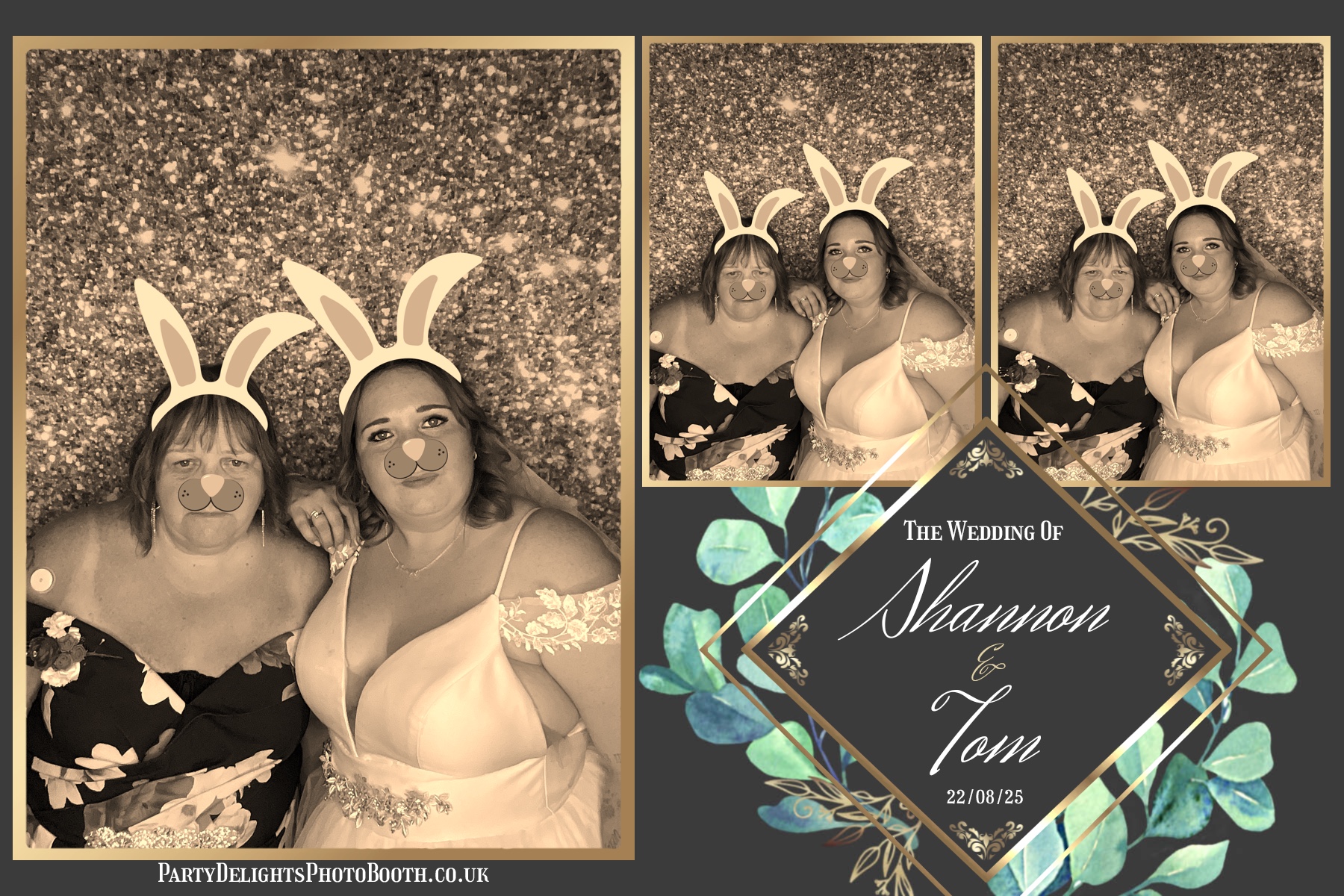 Shannon & Tom's wedding | View more photos from the event at gallery.partydelightsphotobooth.co.uk/u/PartyDelightsPhotoBooth/Shannon-Toms-wedding