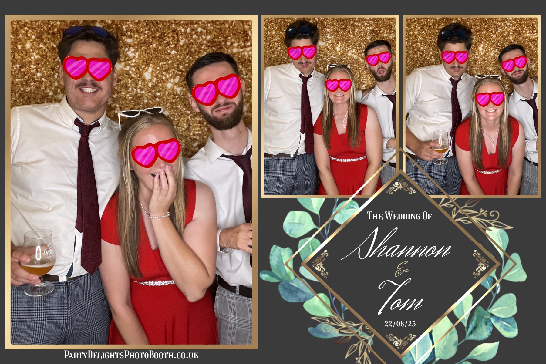 Shannon & Tom's wedding | View more photos from the event at gallery.partydelightsphotobooth.co.uk/u/PartyDelightsPhotoBooth/Shannon-Toms-wedding