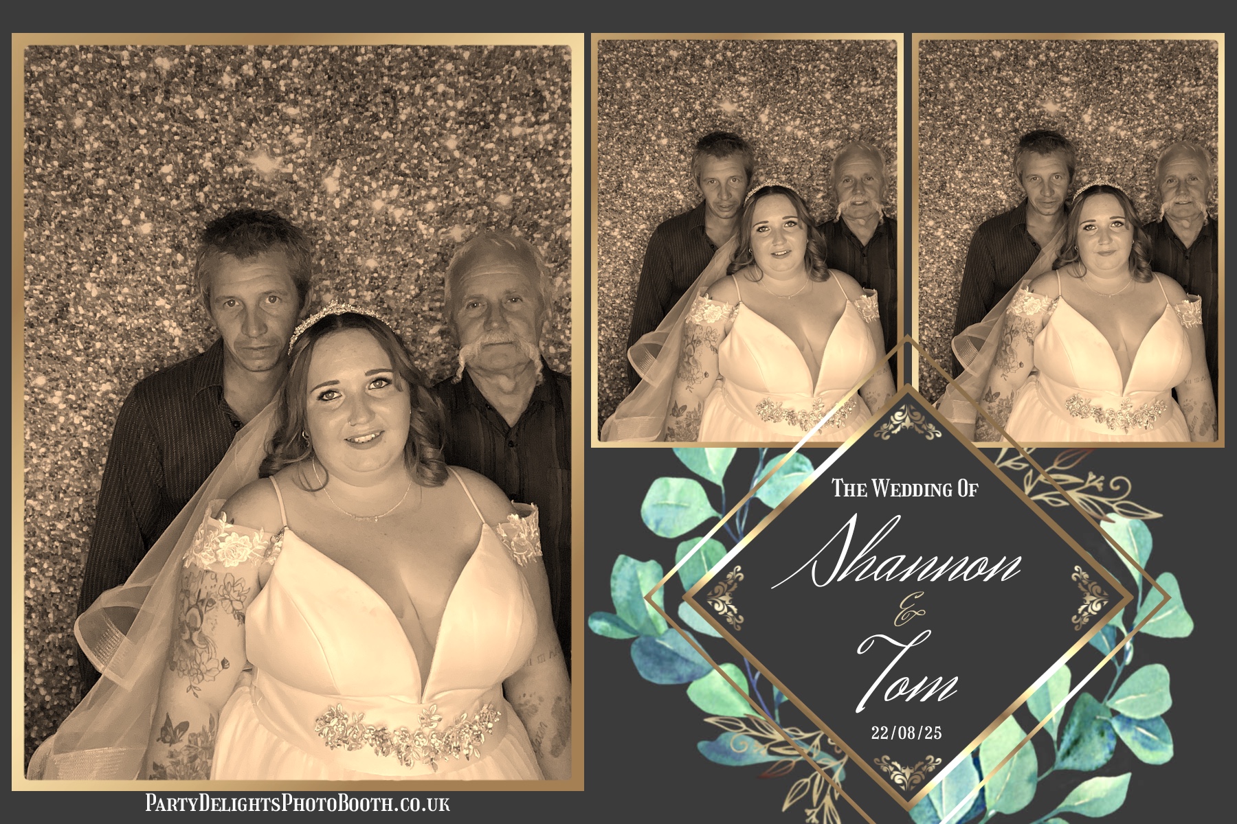 Shannon & Tom's wedding | View more photos from the event at gallery.partydelightsphotobooth.co.uk/u/PartyDelightsPhotoBooth/Shannon-Toms-wedding