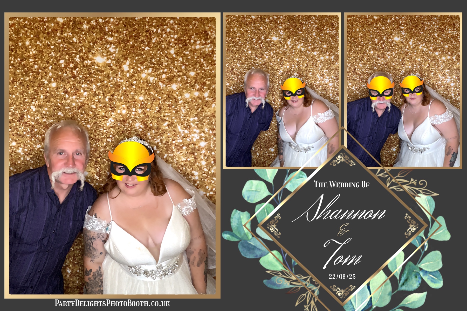 Shannon & Tom's wedding | View more photos from the event at gallery.partydelightsphotobooth.co.uk/u/PartyDelightsPhotoBooth/Shannon-Toms-wedding