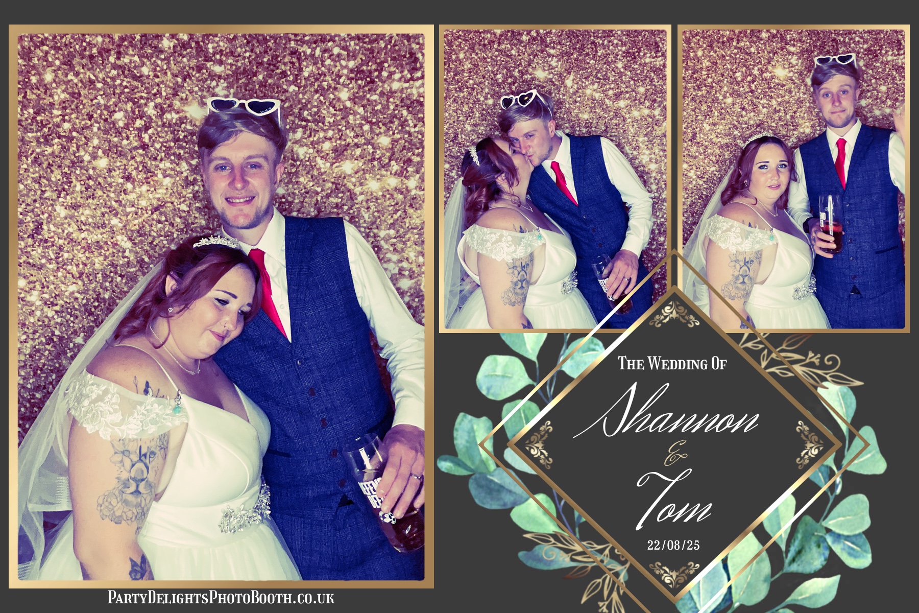 Shannon & Tom's wedding | View more photos from the event at gallery.partydelightsphotobooth.co.uk/u/PartyDelightsPhotoBooth/Shannon-Toms-wedding