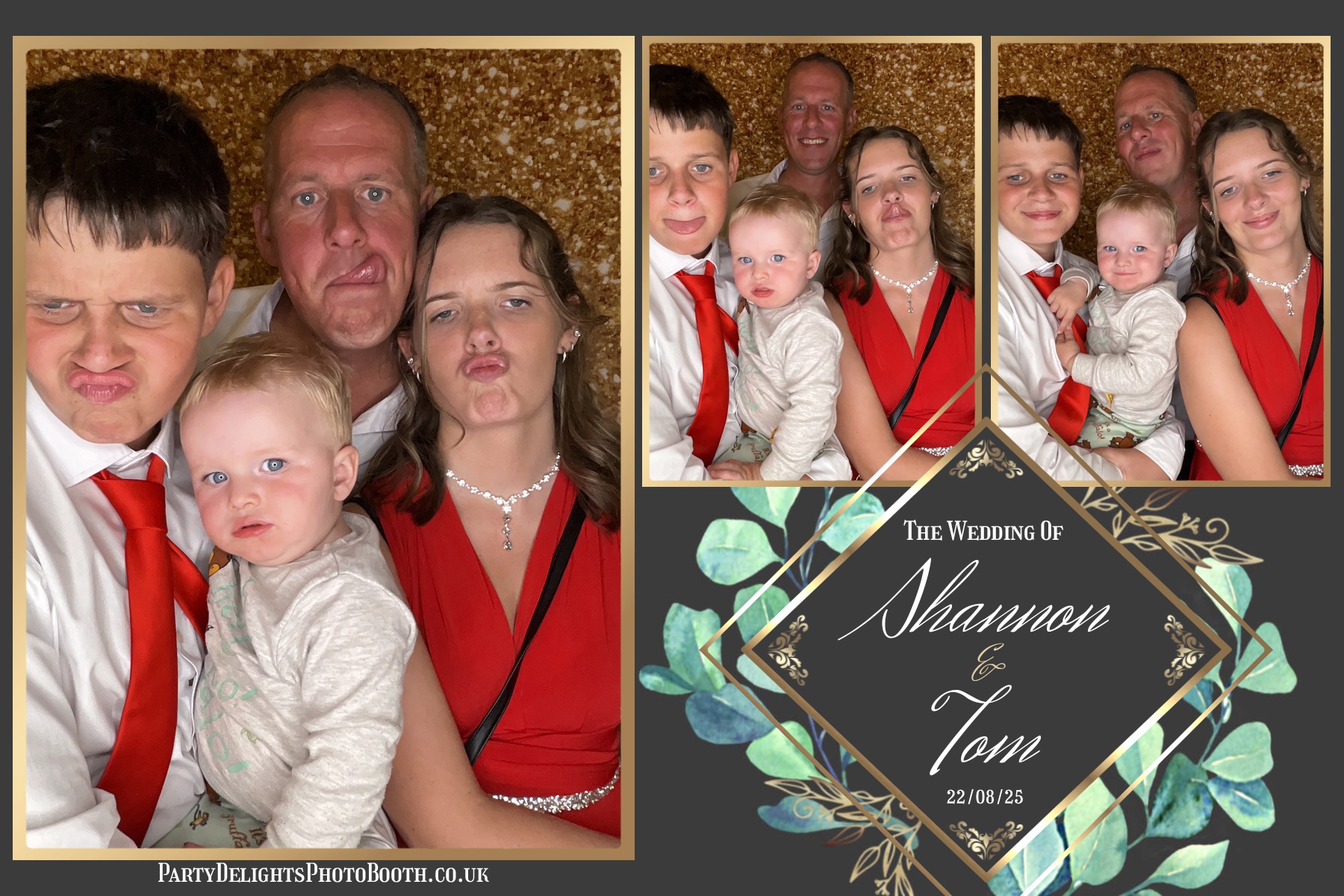 Shannon & Tom's wedding | View more photos from the event at gallery.partydelightsphotobooth.co.uk/u/PartyDelightsPhotoBooth/Shannon-Toms-wedding