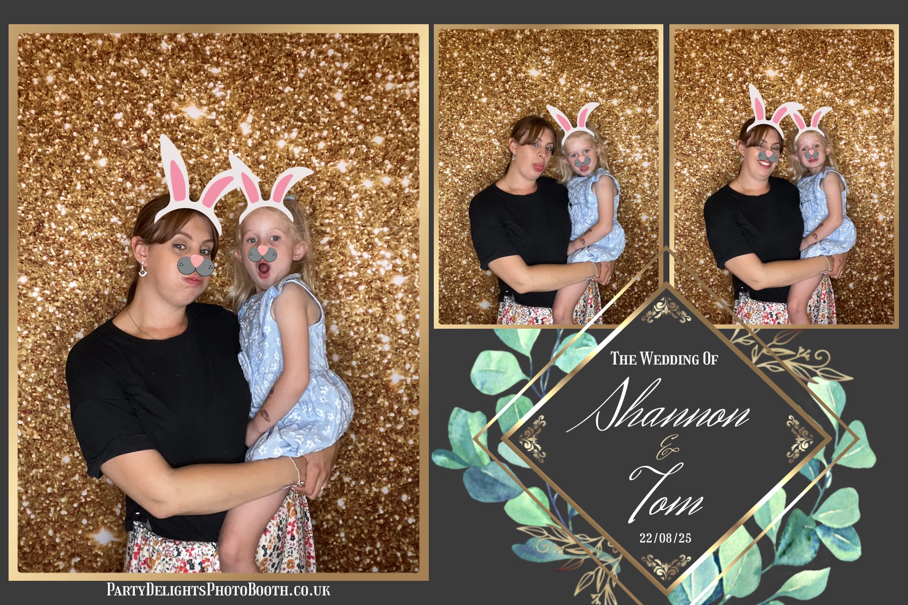 Shannon & Tom's wedding | View more photos from the event at gallery.partydelightsphotobooth.co.uk/u/PartyDelightsPhotoBooth/Shannon-Toms-wedding