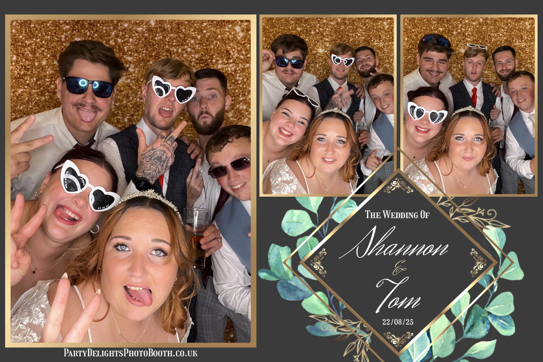Shannon & Tom's wedding | View more photos from the event at gallery.partydelightsphotobooth.co.uk/u/PartyDelightsPhotoBooth/Shannon-Toms-wedding