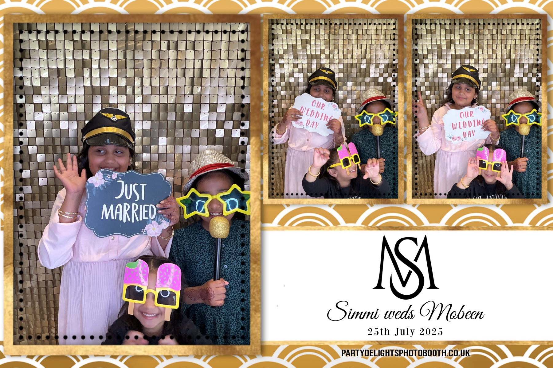 Simran Hussain Wedding | View more photos from the event at gallery.partydelightsphotobooth.co.uk/u/PartyDelightsPhotoBooth/Simran-Hussain-Wedding