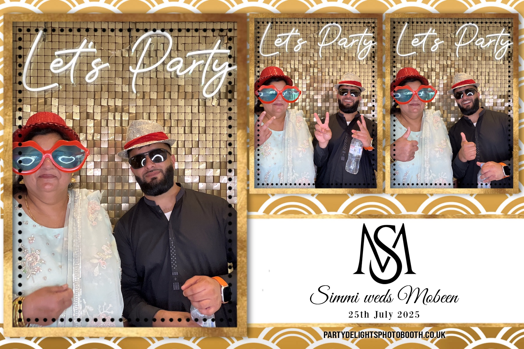 Simran Hussain Wedding | View more photos from the event at gallery.partydelightsphotobooth.co.uk/u/PartyDelightsPhotoBooth/Simran-Hussain-Wedding