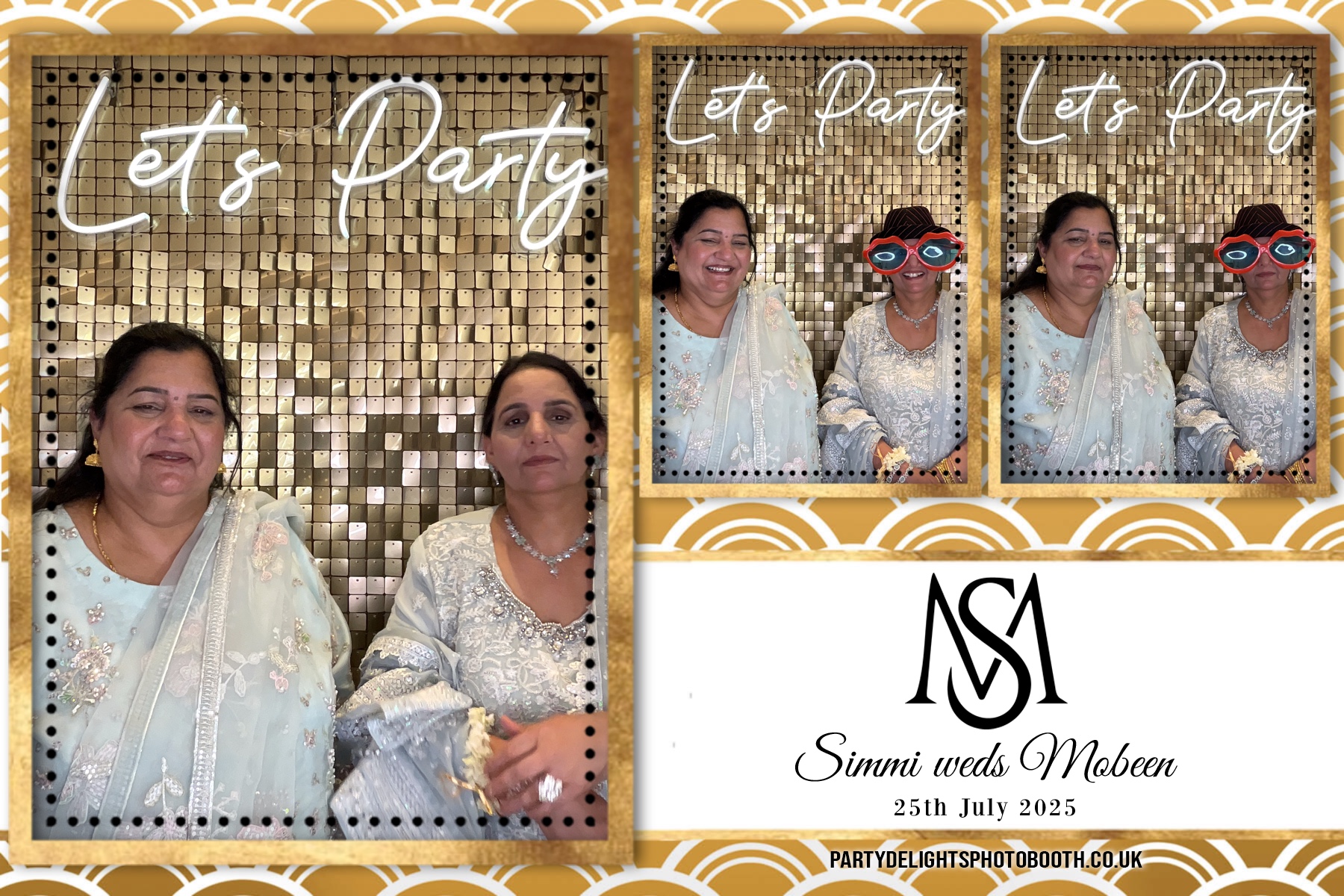 Simran Hussain Wedding | View more photos from the event at gallery.partydelightsphotobooth.co.uk/u/PartyDelightsPhotoBooth/Simran-Hussain-Wedding