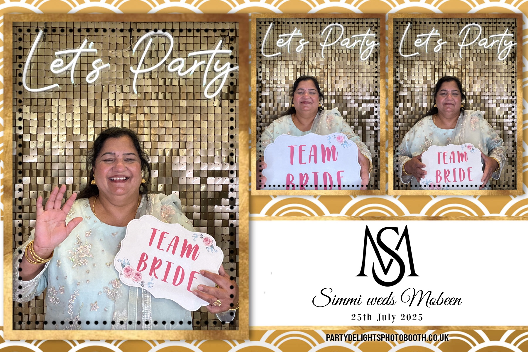 Simran Hussain Wedding | View more photos from the event at gallery.partydelightsphotobooth.co.uk/u/PartyDelightsPhotoBooth/Simran-Hussain-Wedding